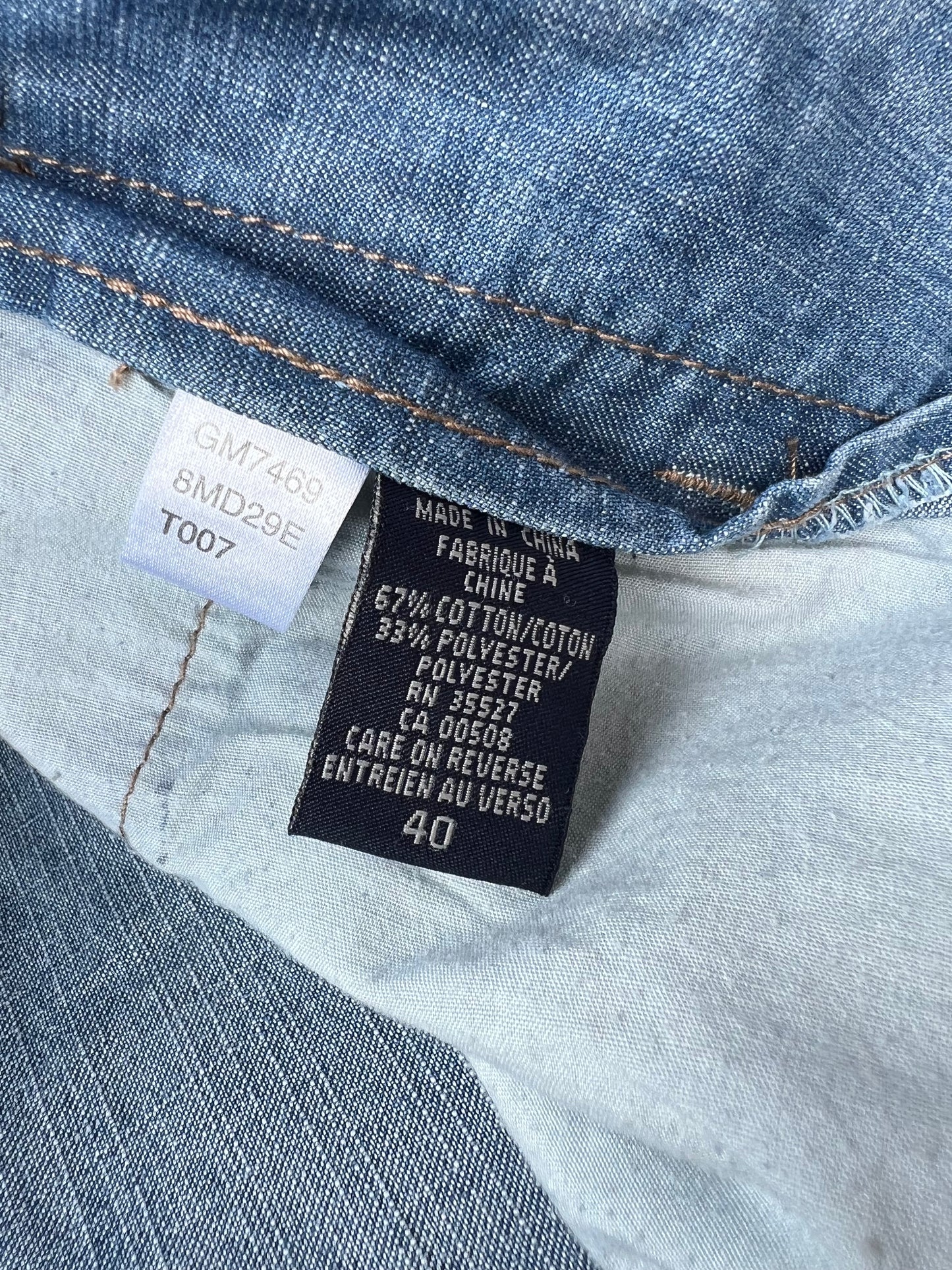 Early-2000s Marithe Francois Girbaud Jean Shorts (40) (New With Tags)