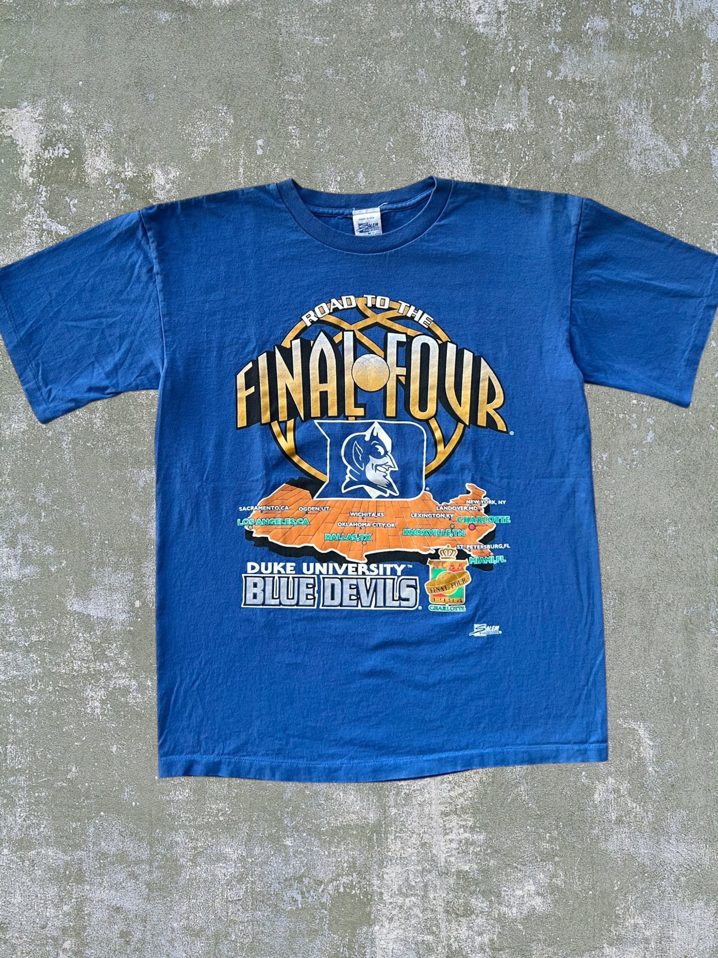 1994 Salem Duke Blue Devils Final Four Tee (L)