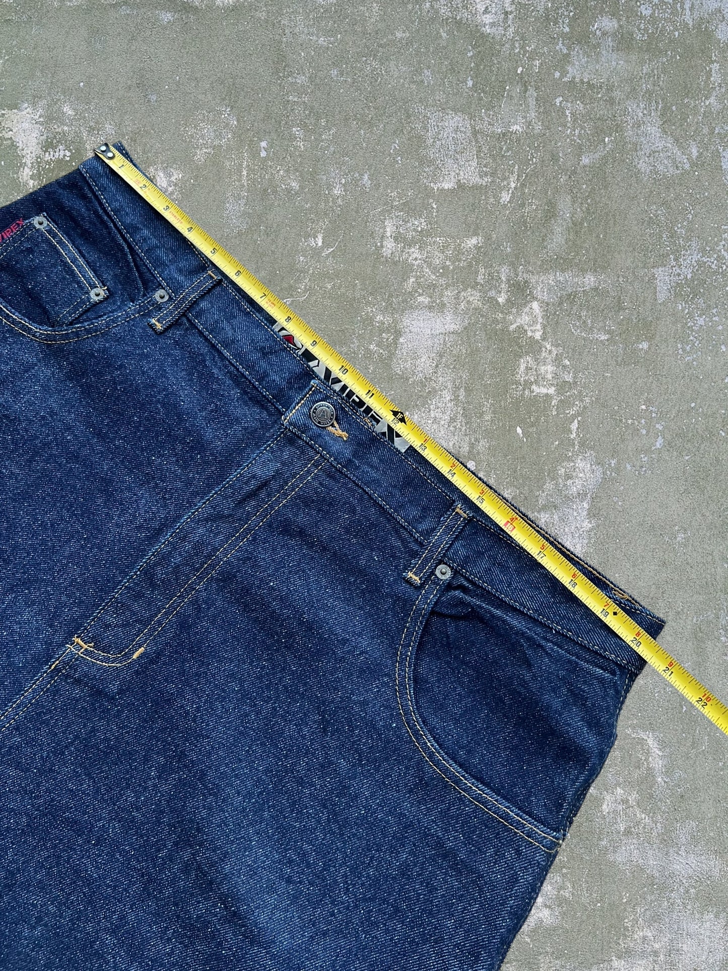 Late-90s/Early-2000s Avirex Carpenter Jean Shorts (40) (New With Tags)