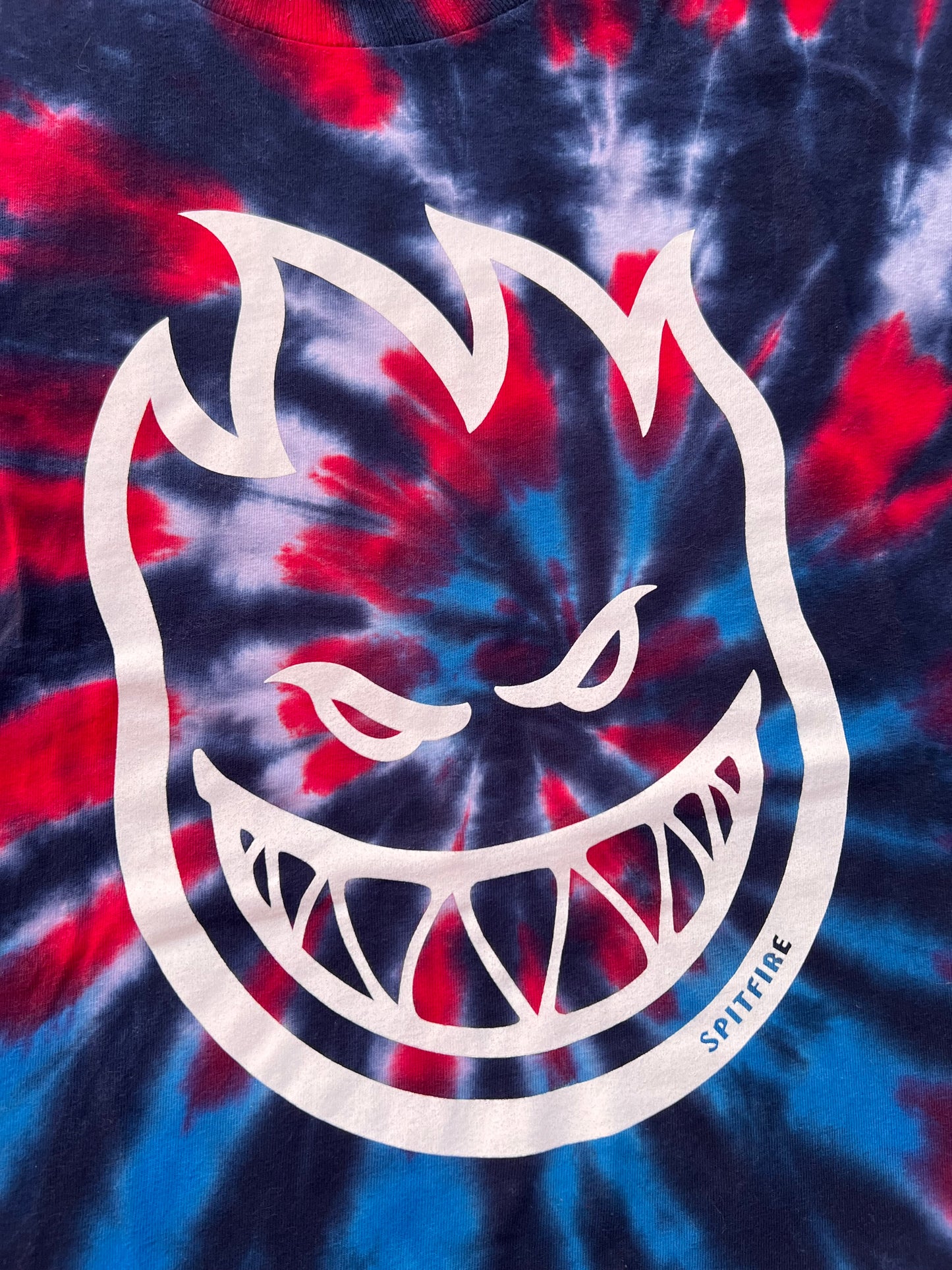 Spitfire Wheels Tie Dye Tee (L)