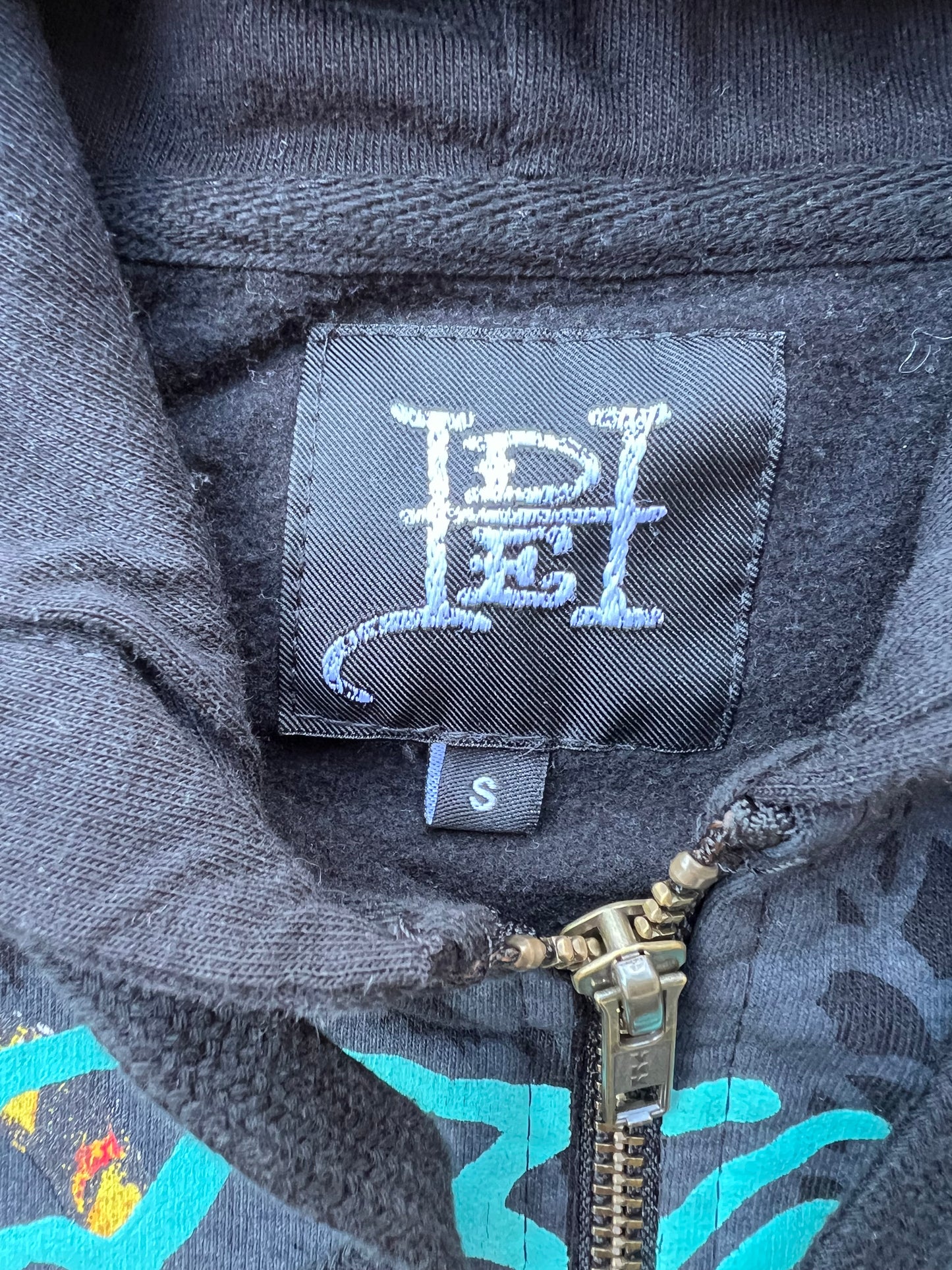 Ed Hardy Tiger Zip Hoodie (S)