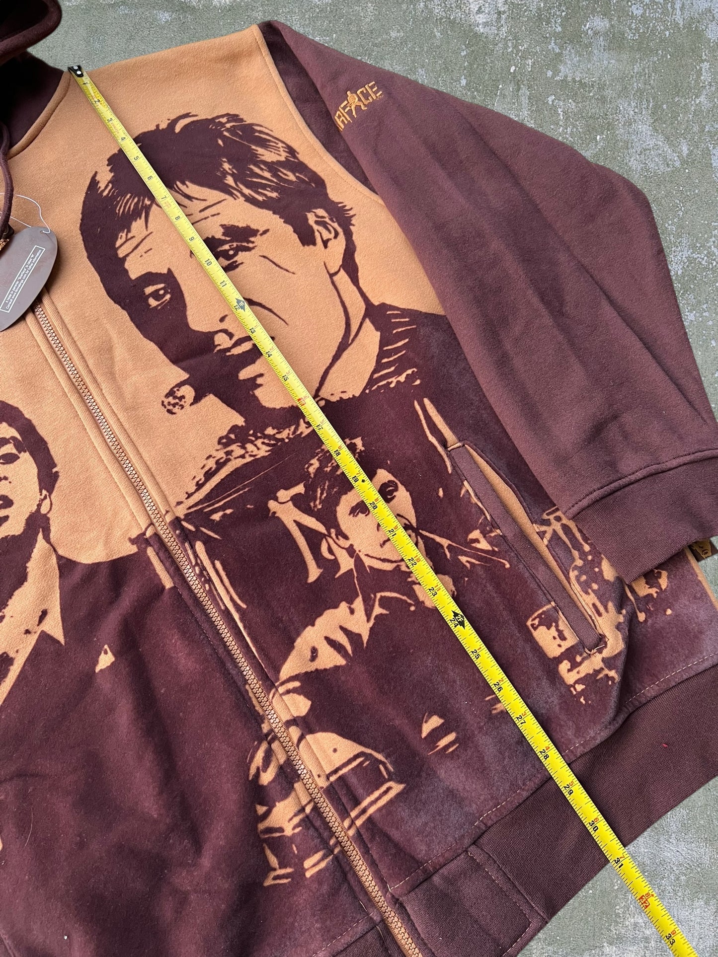 Early-2000s Scarface Clothing Co Zip Hoodie (XL) (New With Tags)