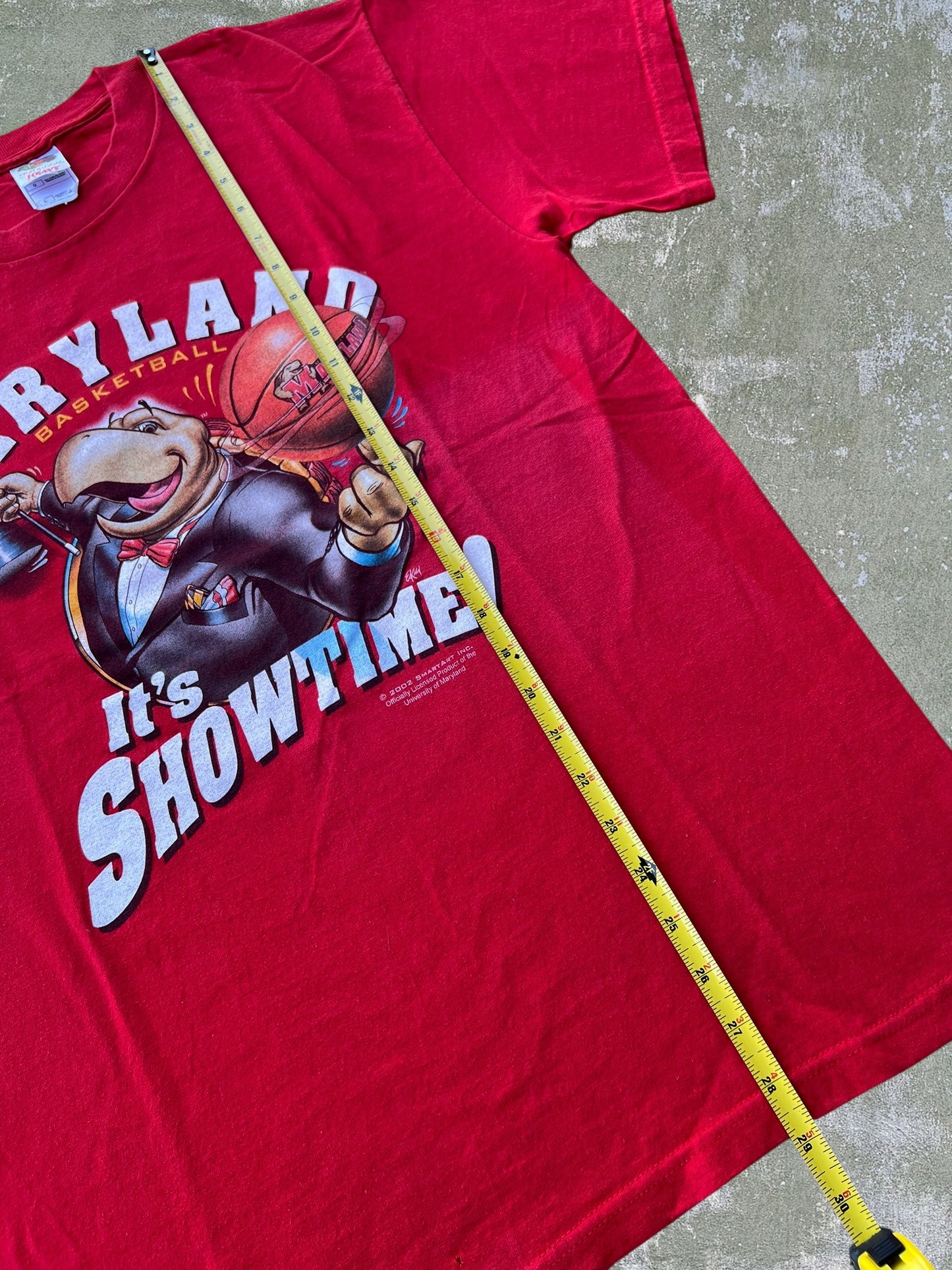 2002 Maryland Terrapins Basketball Tee (L)