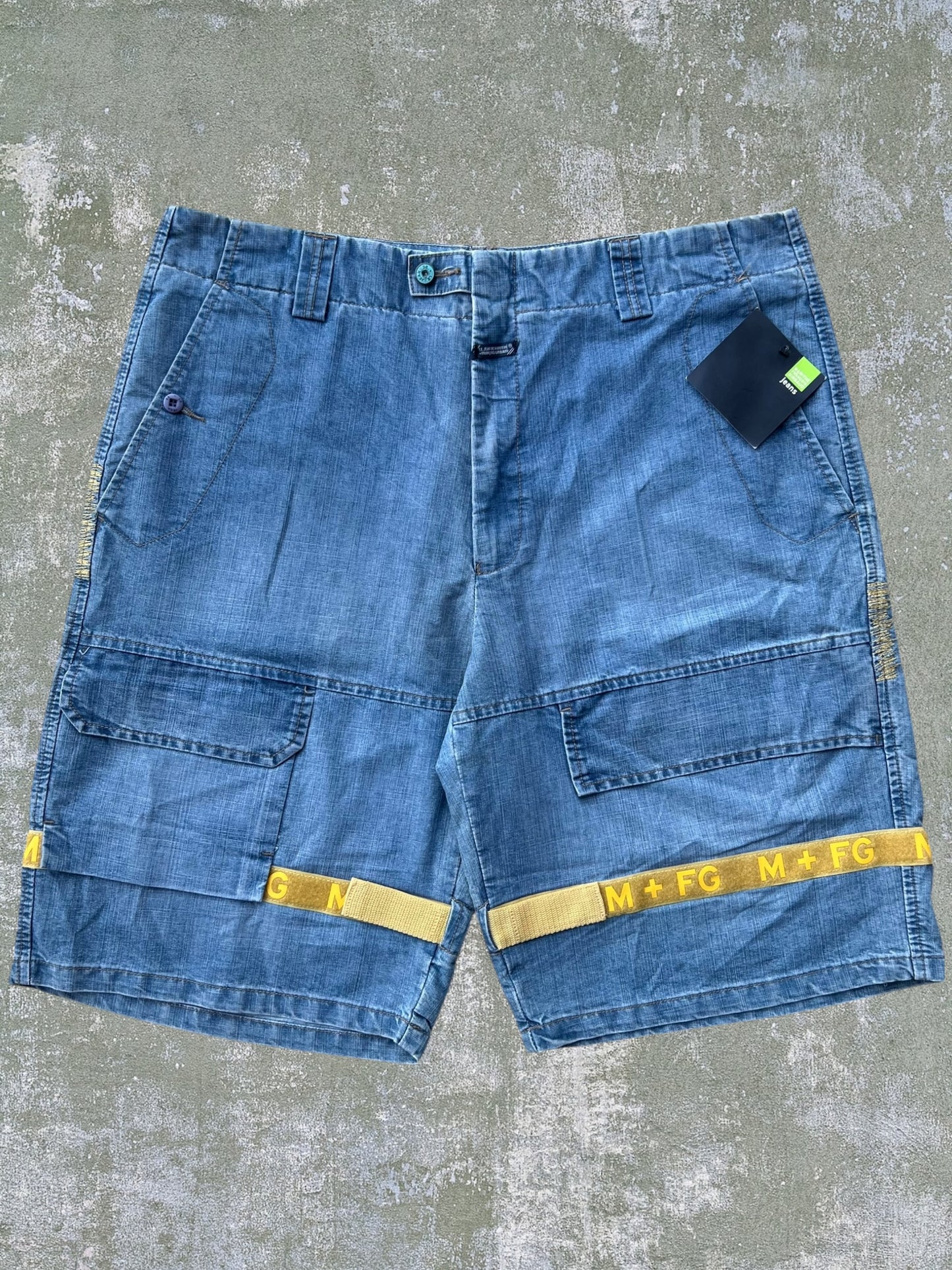 Early-2000s Marithe Francois Girbaud Jean Shorts (40) (New With Tags)