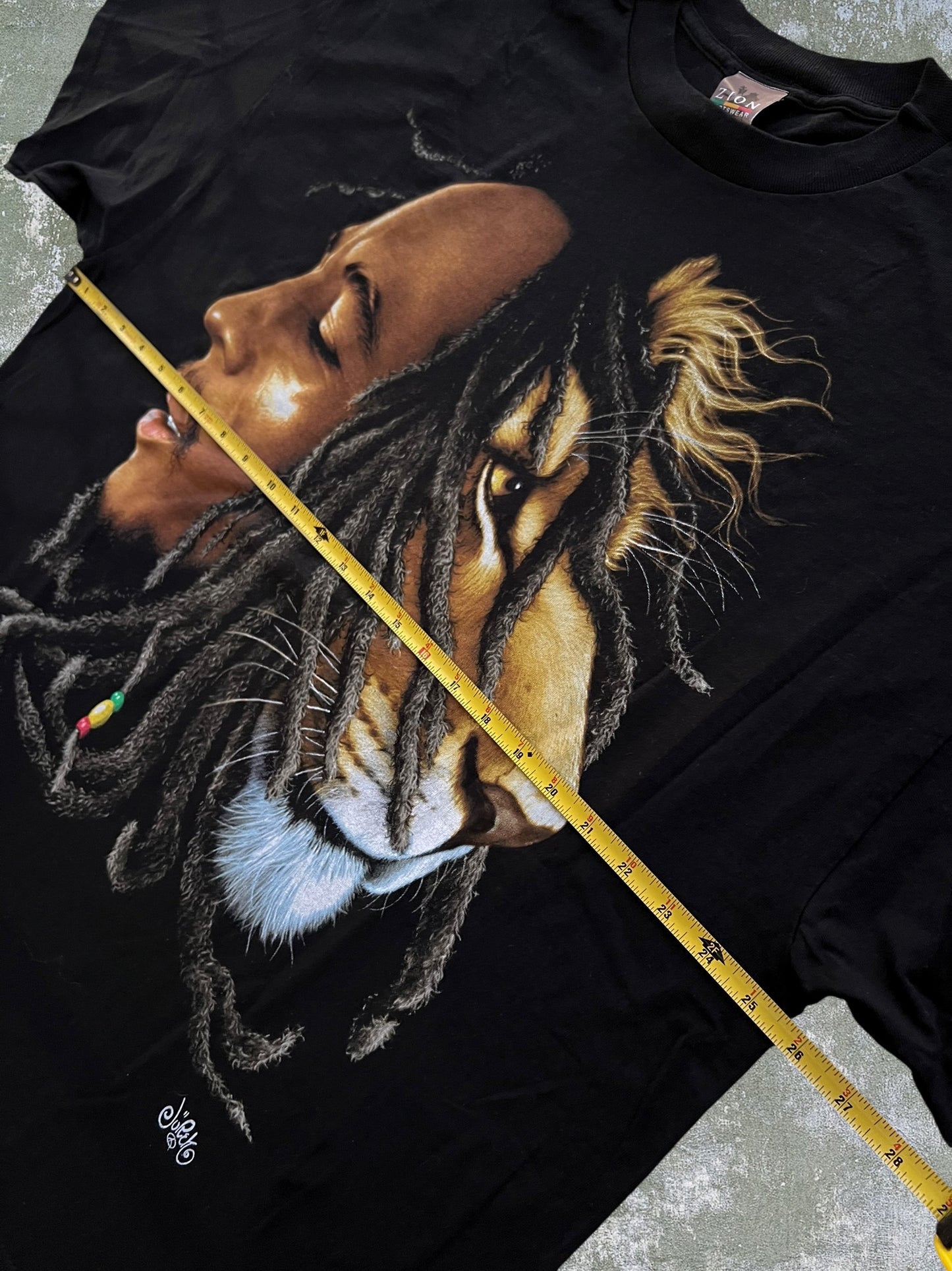 Late-90s/Early-2000s Bob Marley Lion Tee (XXL)