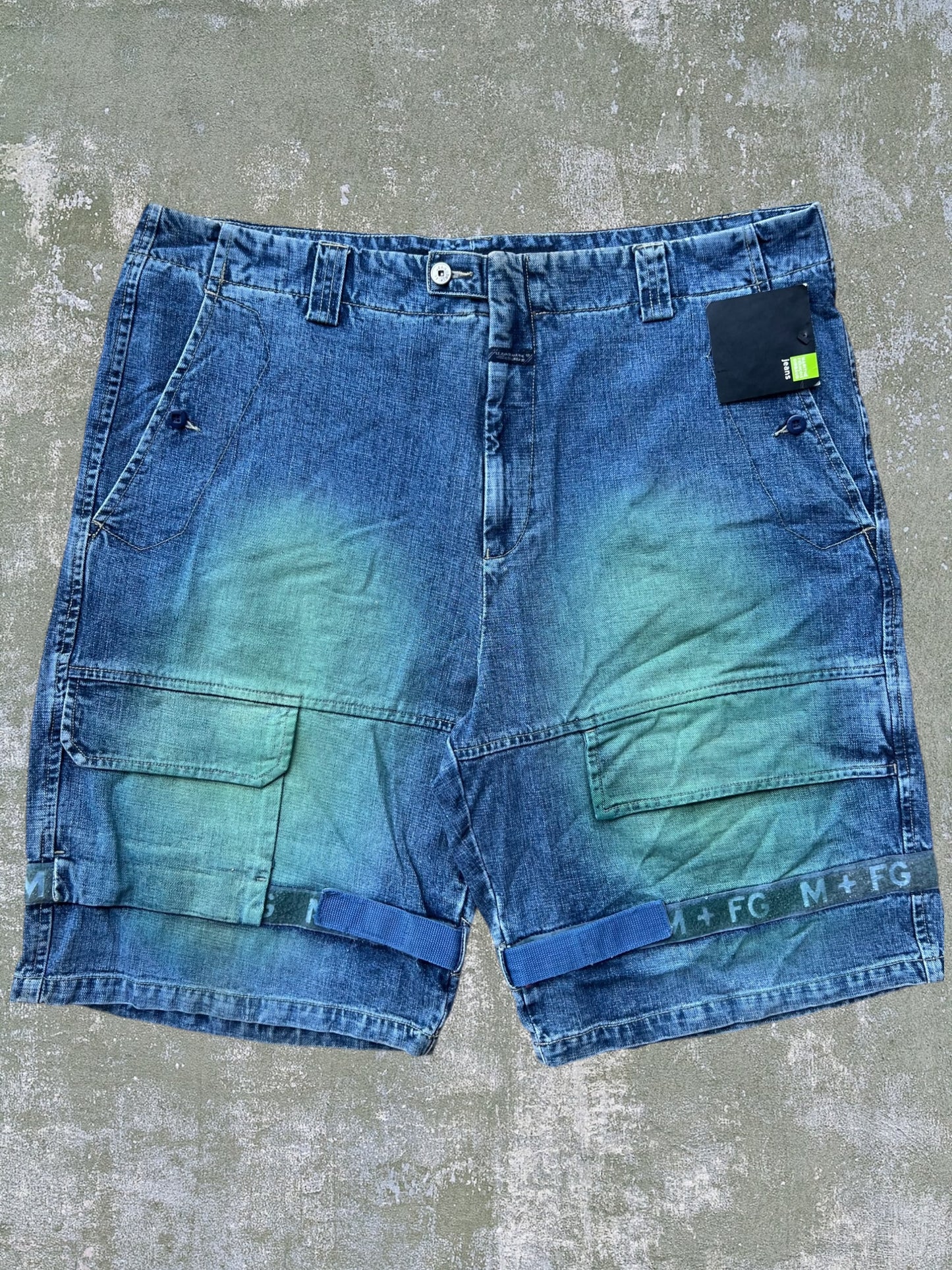 Early-2000s Marithe Francois Girbaud Jean Shorts (42) (New With Tags)