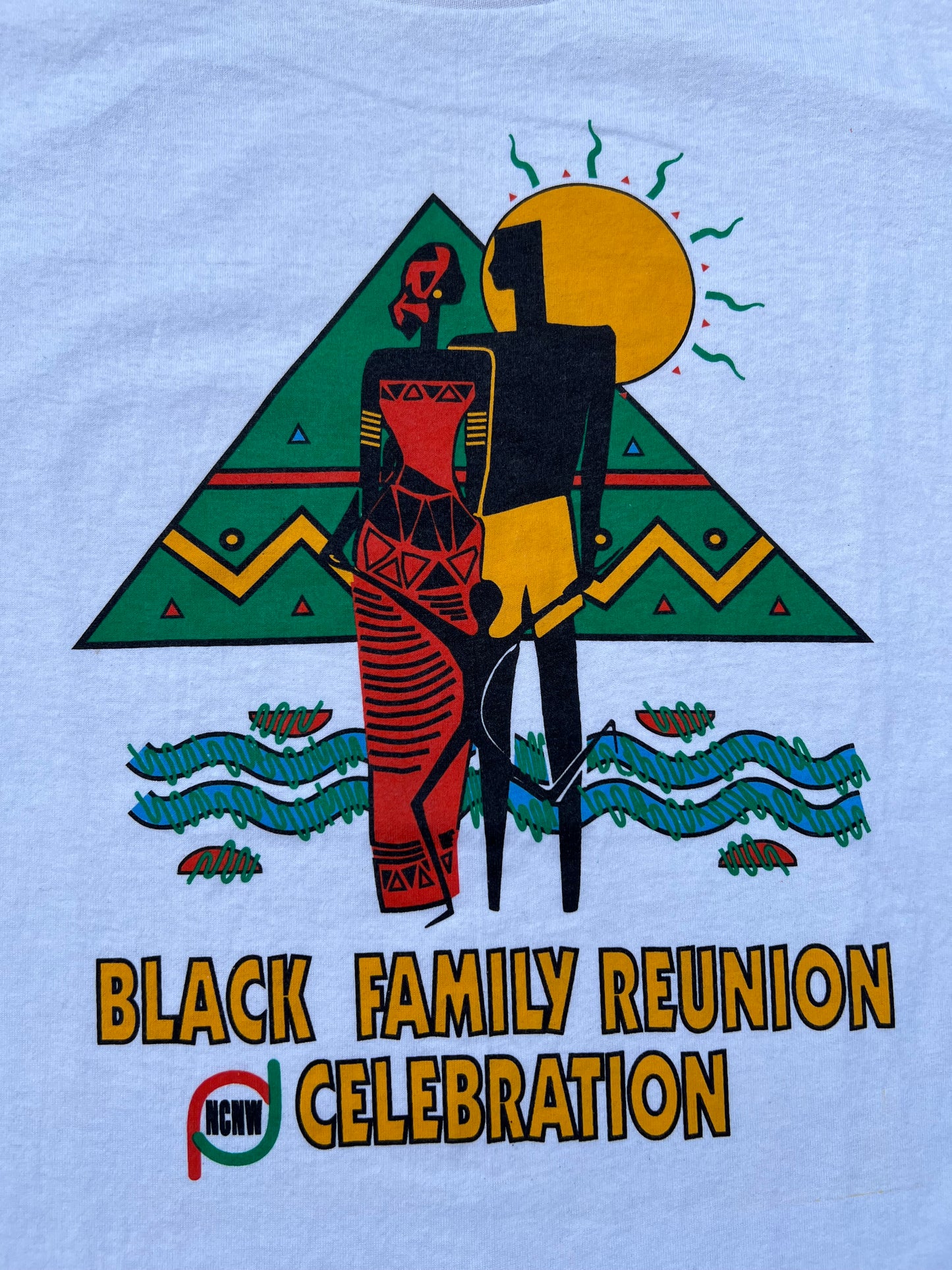 Early-90s “Black Family Reunion” NCNW Tee (L)