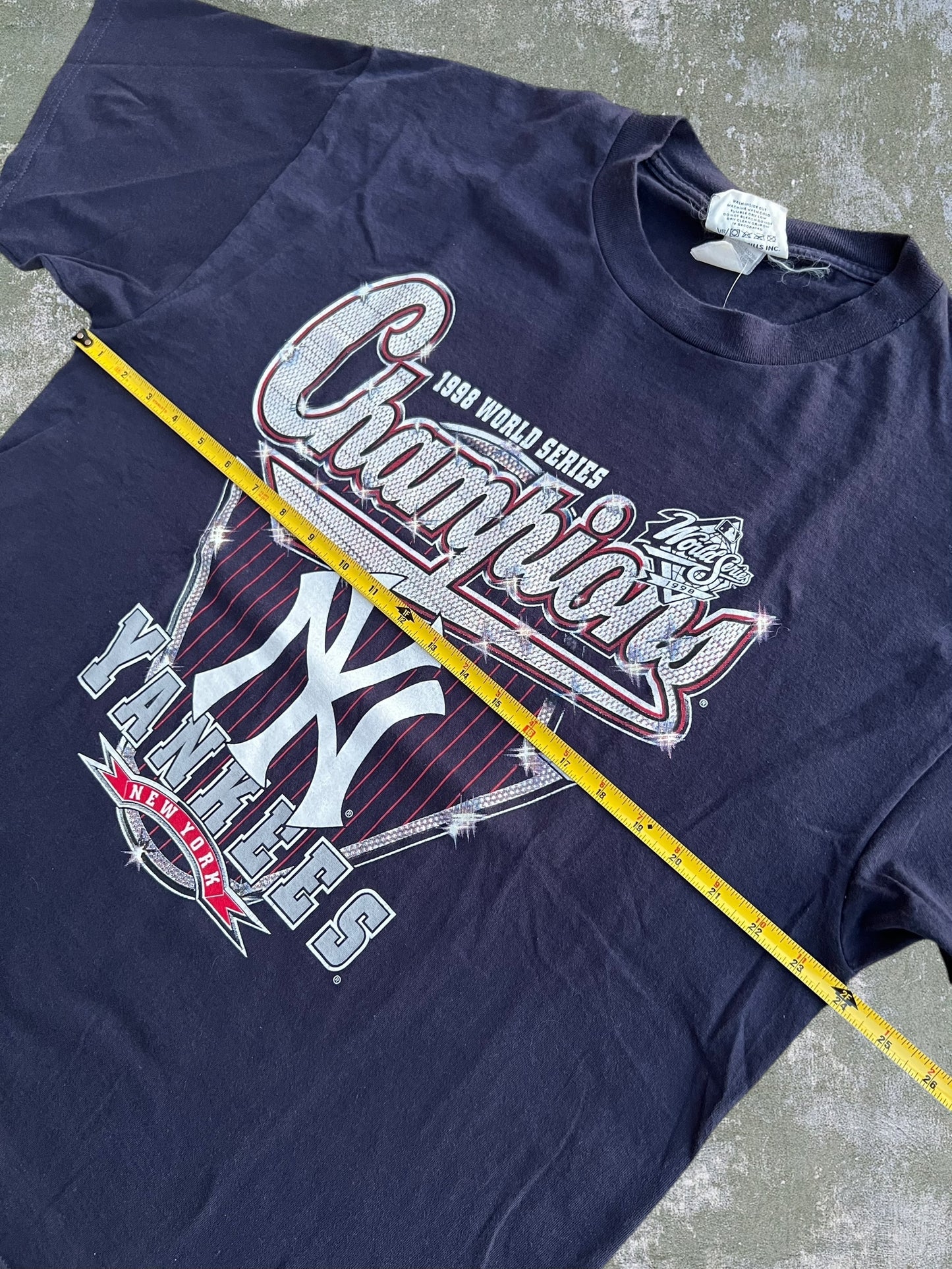 1998 New York Yankees World Series Champions Tee (XL)