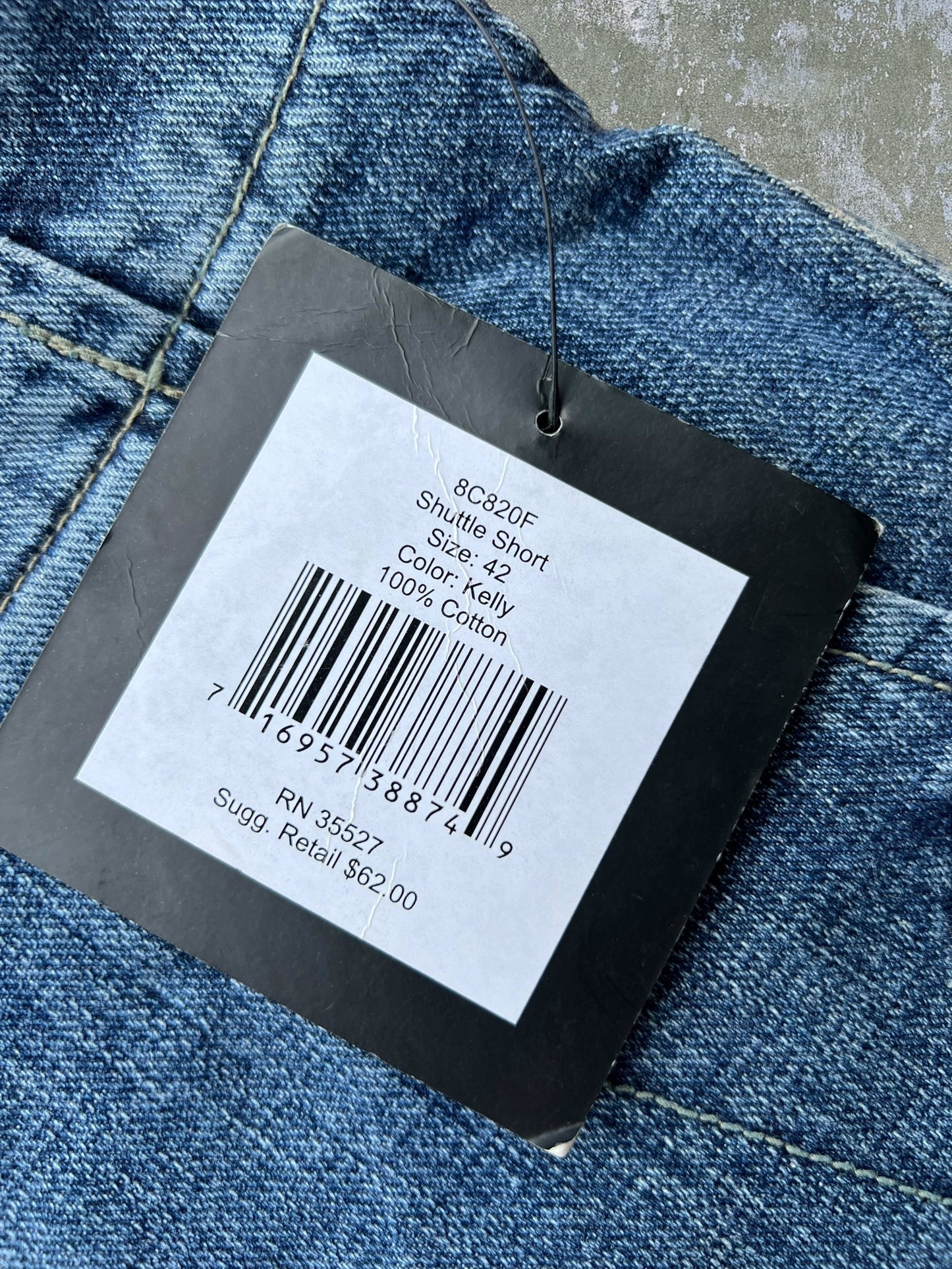 Early-2000s Marithe Francois Girbaud Jean Shorts (42) (New With Tags)