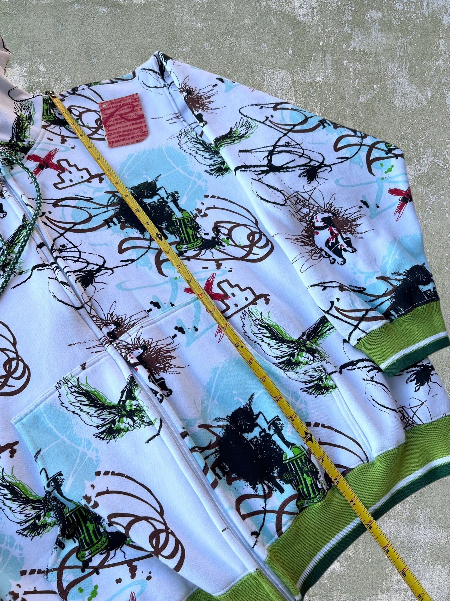 Early-2000s Request Zip Hoodie (XL) (New With Tags)