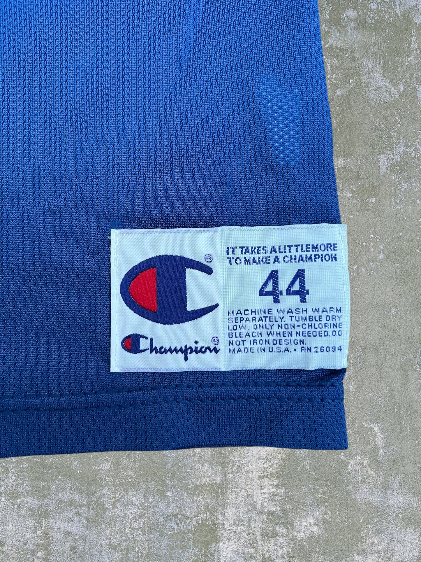 ‘90s Champion John Starks New York Nicks Jersey (L)