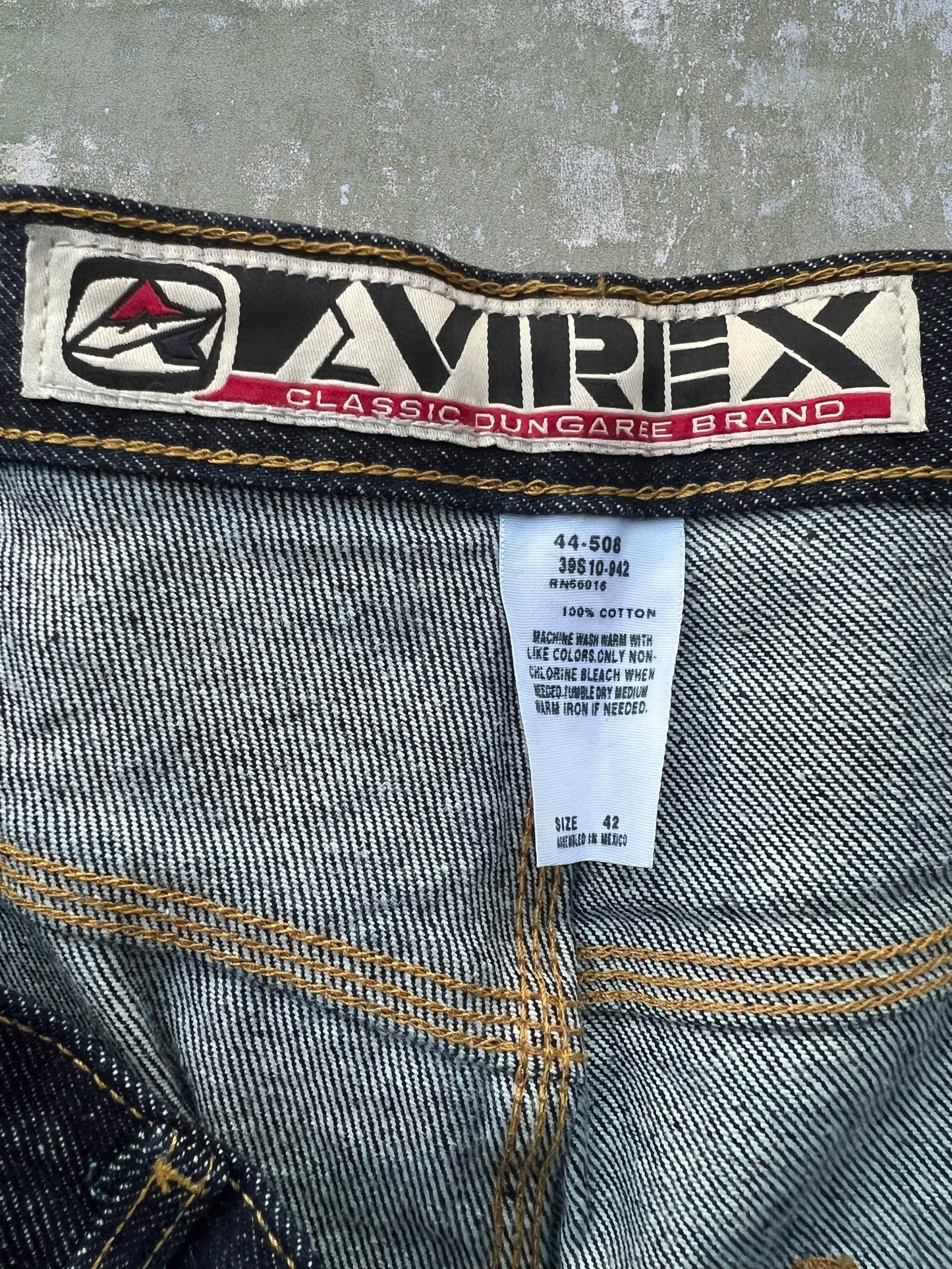 Late-90s/Early-2000s Avirex Carpenter Jean Shorts (42) (New With Tags)