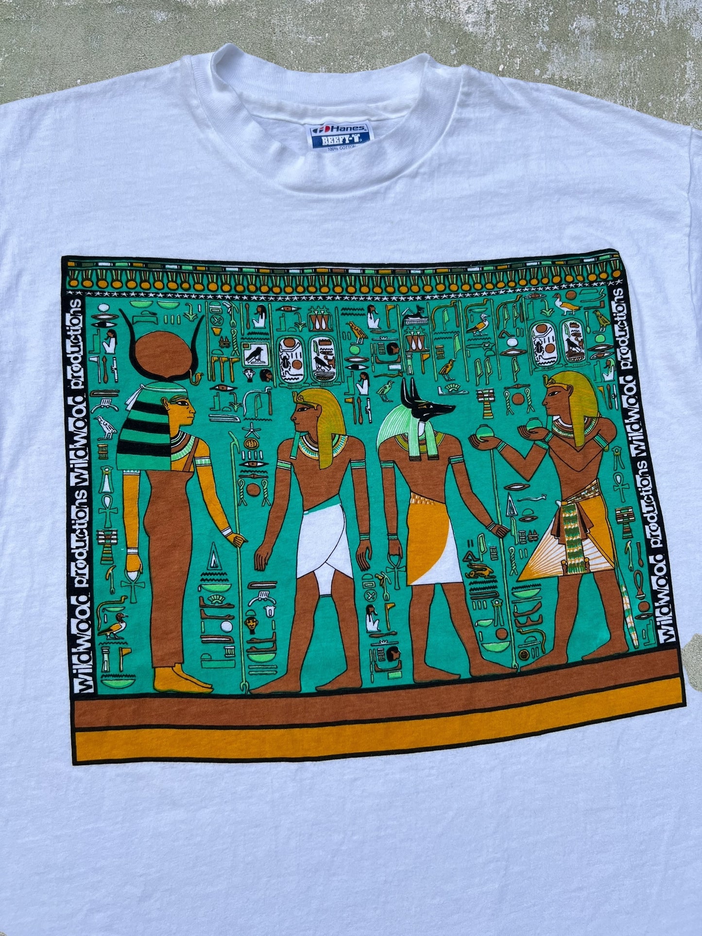 Early-90s Wildwood Productions Pharaoh Tee (L)