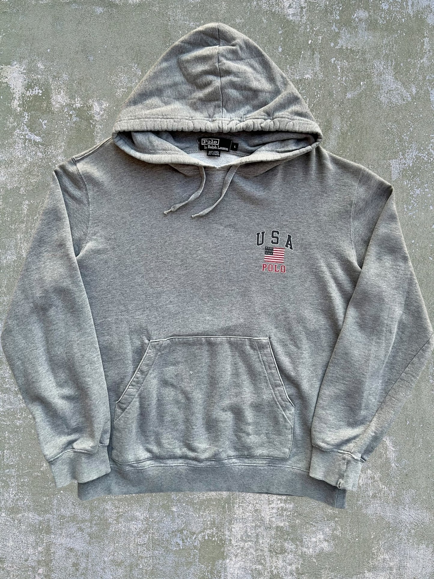 Vintage Polo Ralph Lauren USA Hoodie (L)