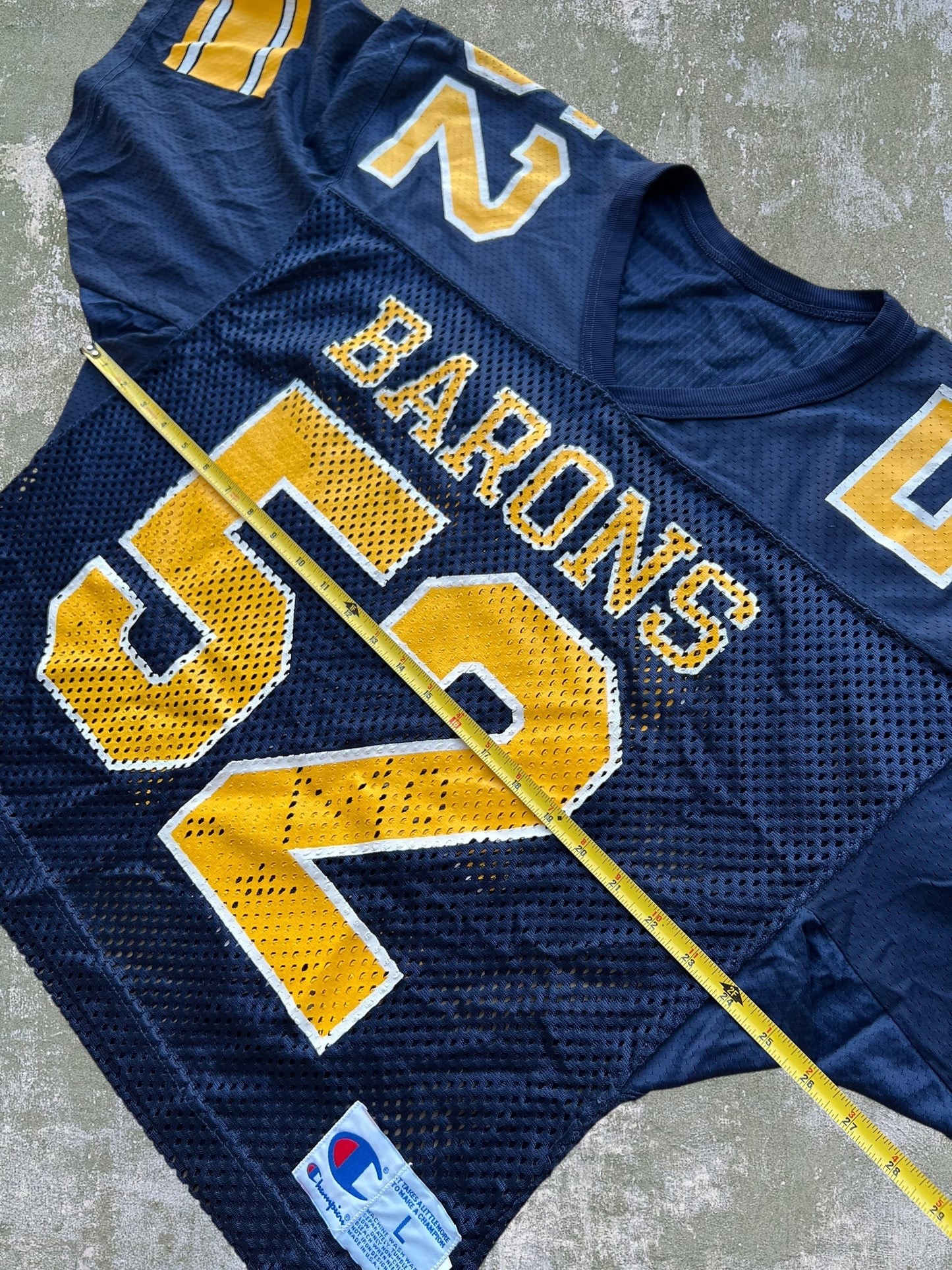 ‘90s Champion Bethesda Chevy Chase Barons Lacrosse Jersey (L)