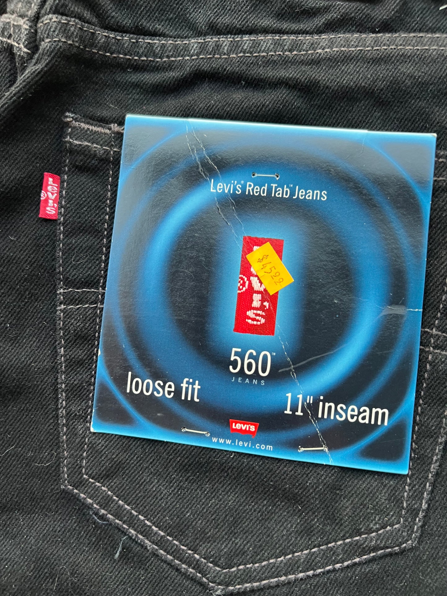 Late-90s Levi’s 560 Jean Shorts (32) (New With Tags)
