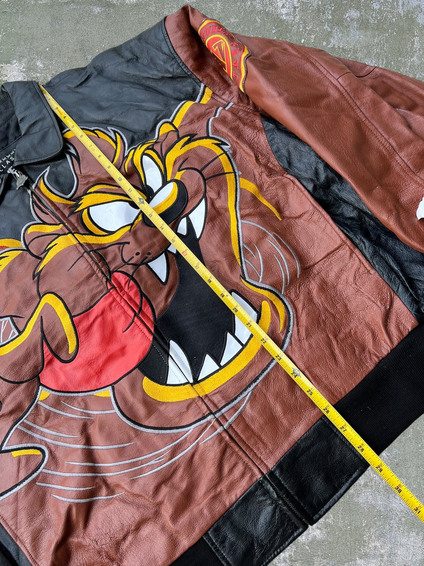 2002 Taz Leather Jacket (XXL) (New With Tags)