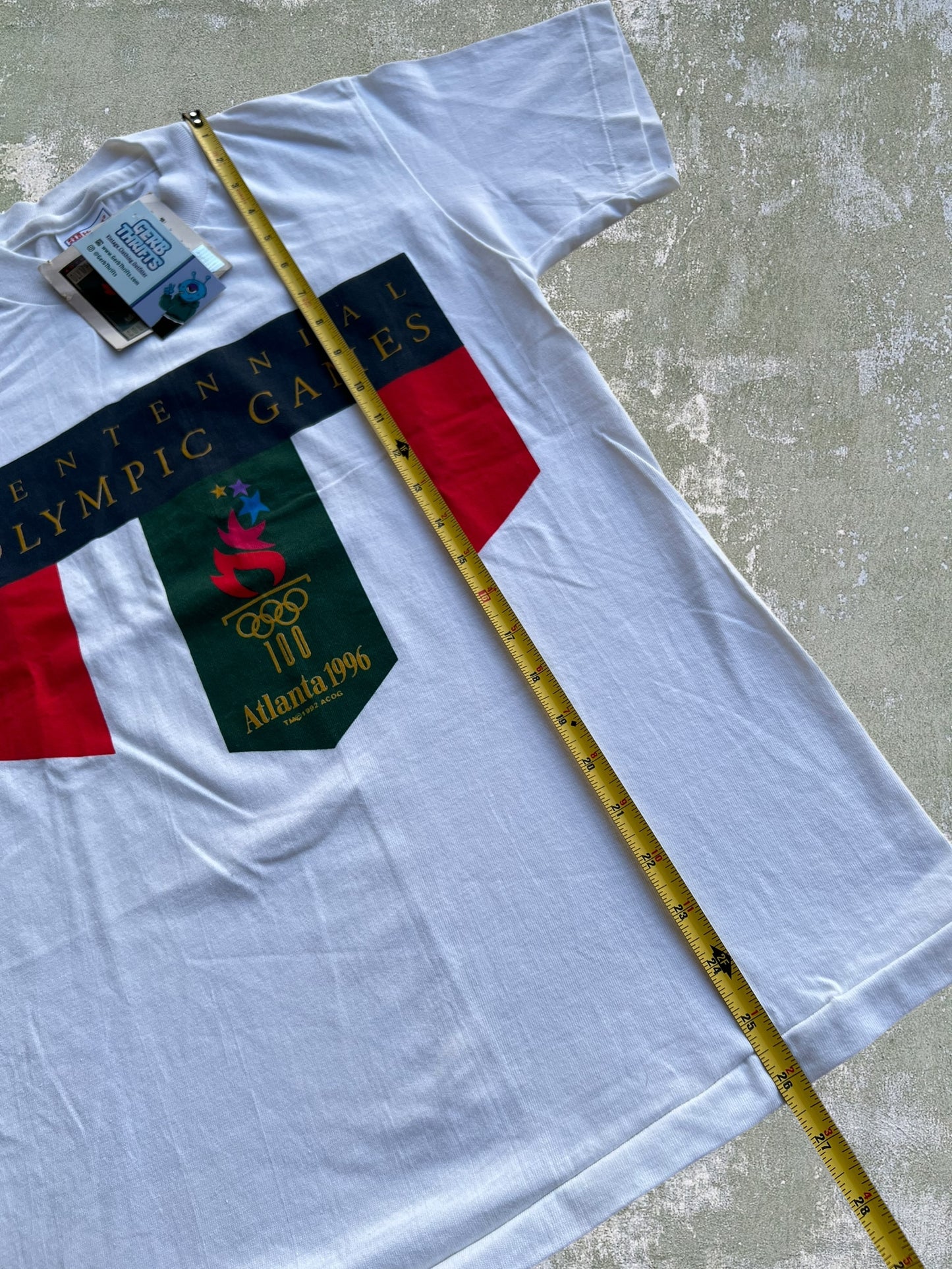 1996 Atlanta Olympic Games Tee (S) (New With Tags)