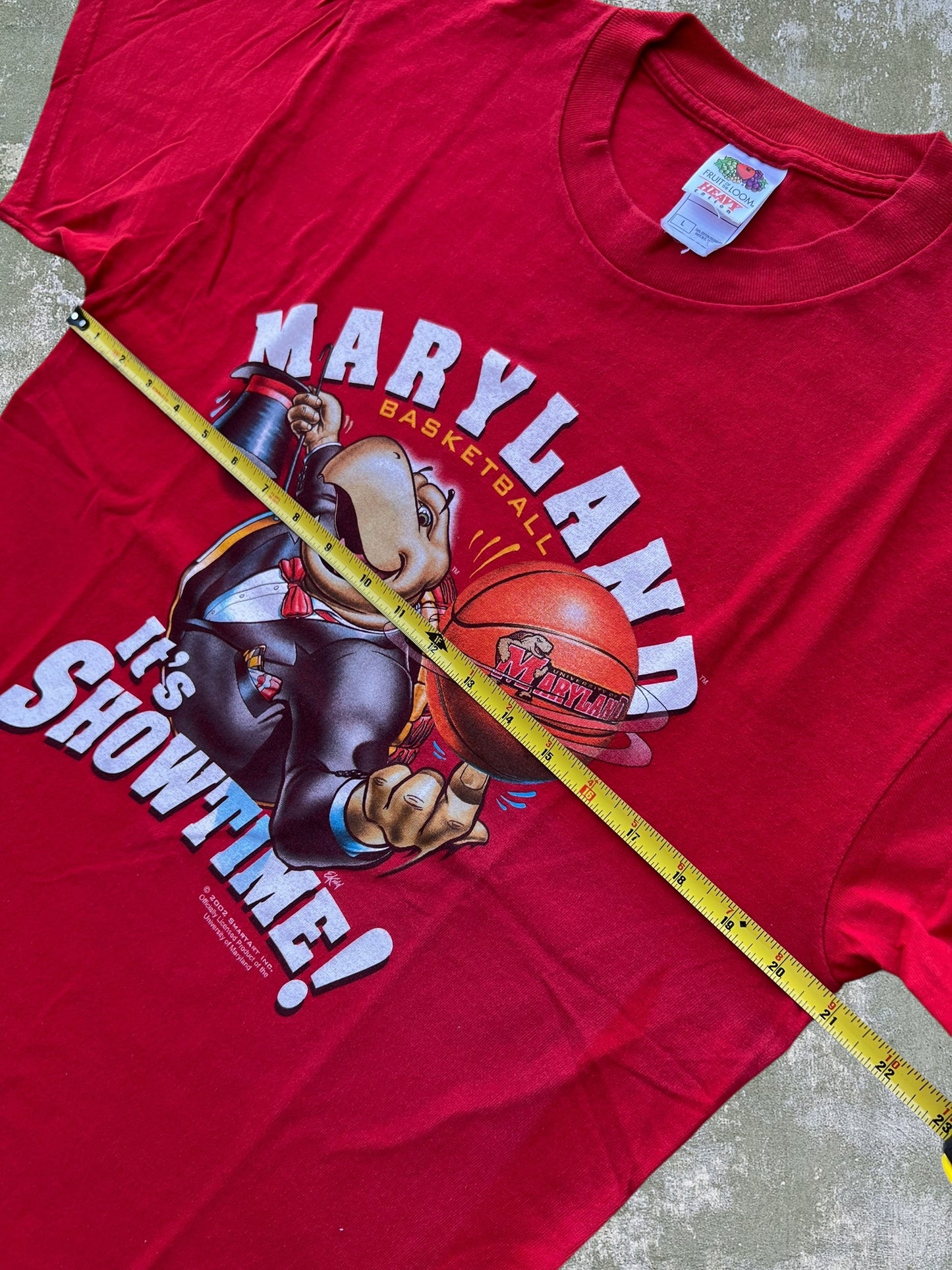 2002 Maryland Terrapins Basketball Tee (L)
