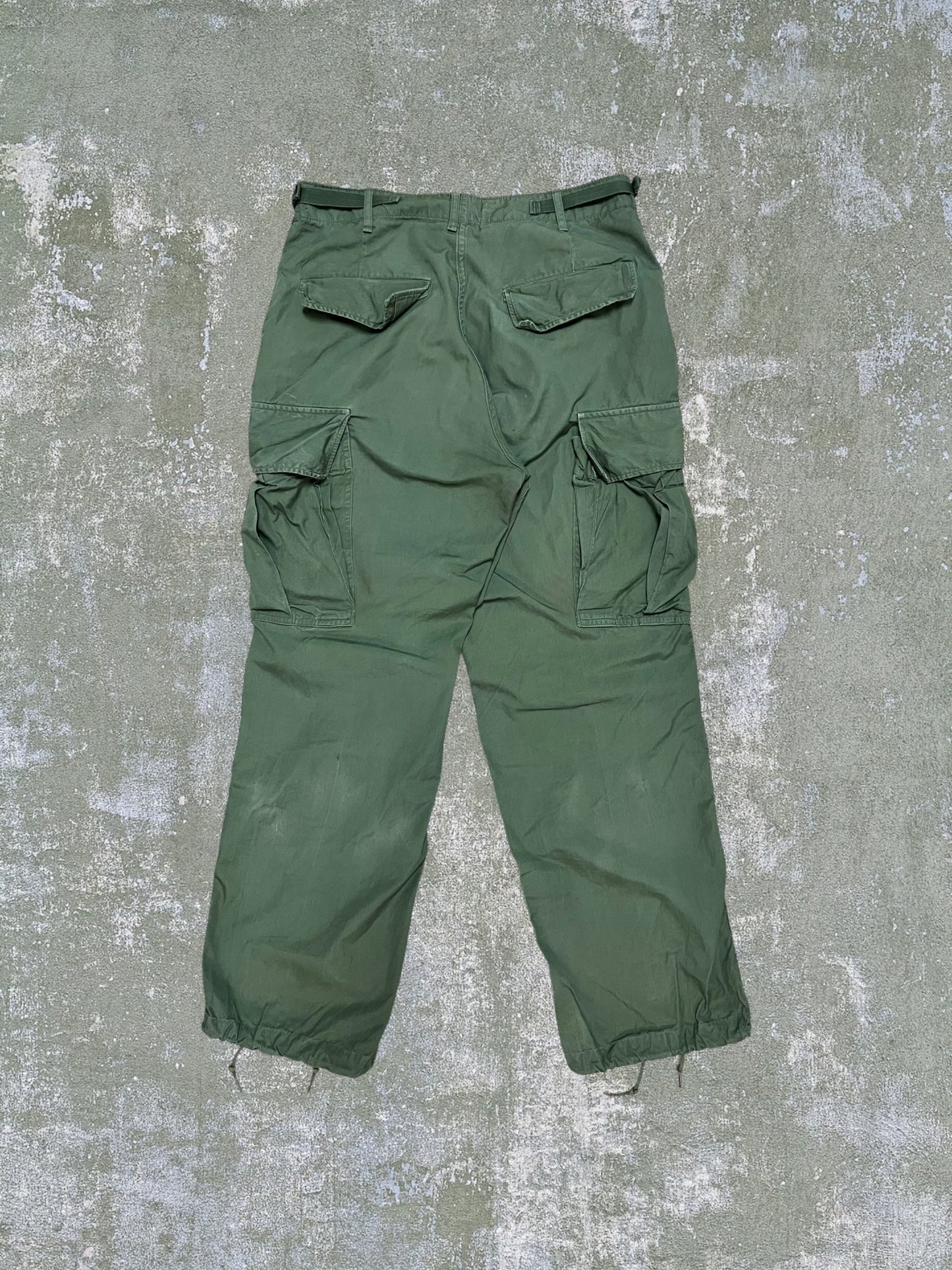 ‘70s US Military OG-107 Combat Pants (S)