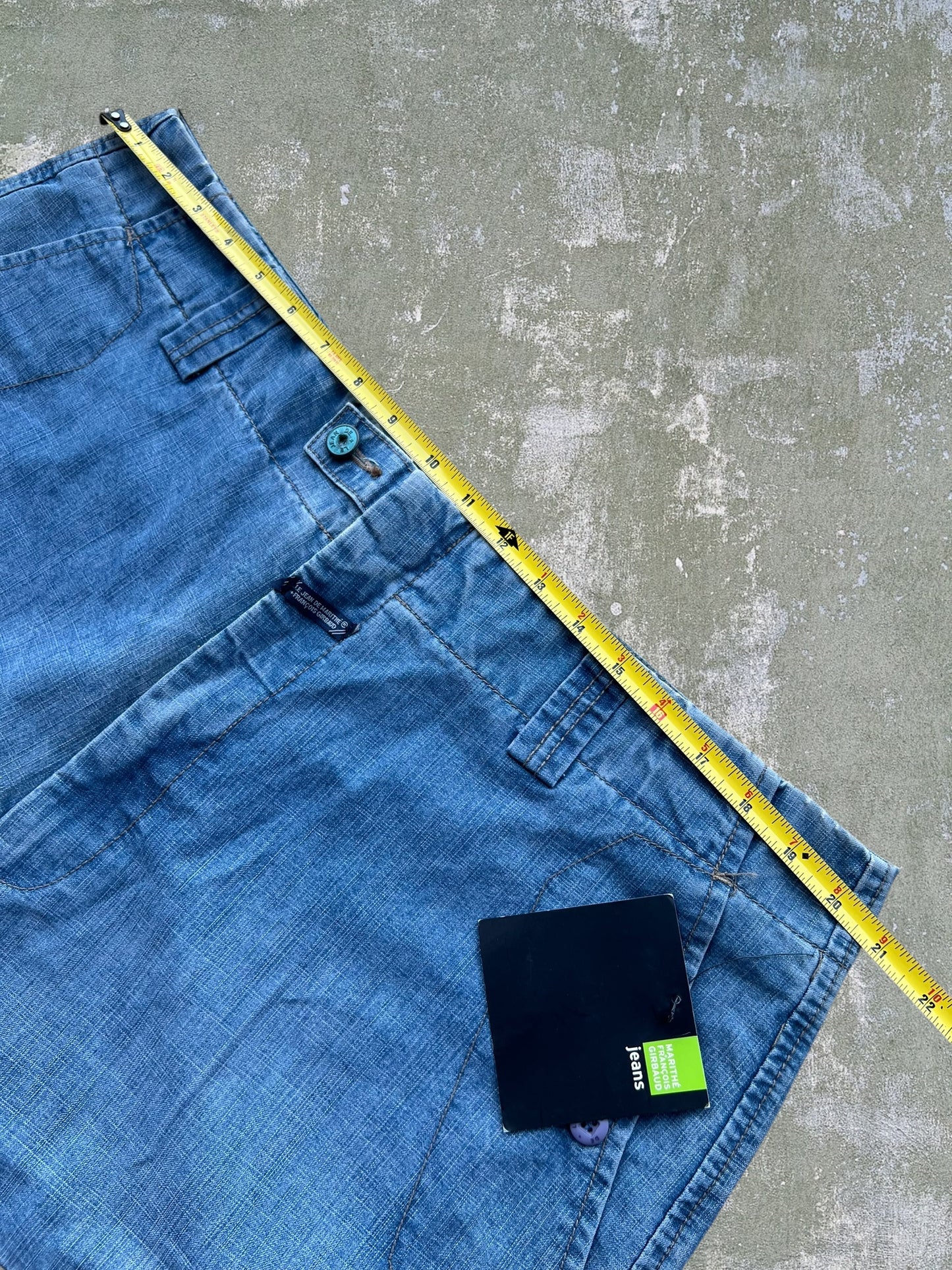 Early-2000s Marithe Francois Girbaud Jean Shorts (40) (New With Tags)