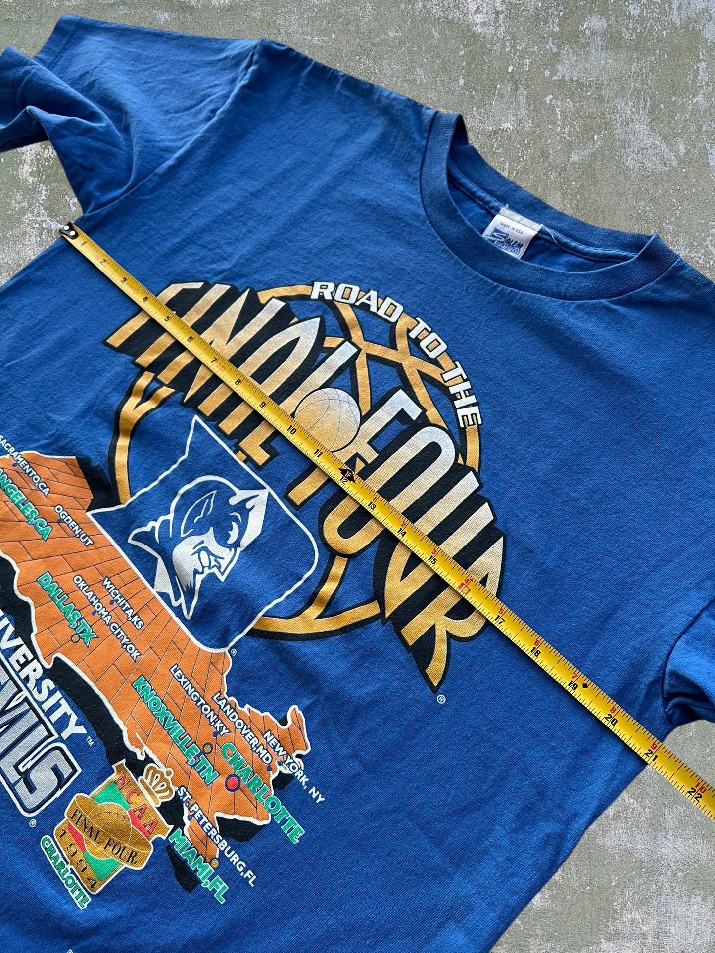 1994 Salem Duke Blue Devils Final Four Tee (L)