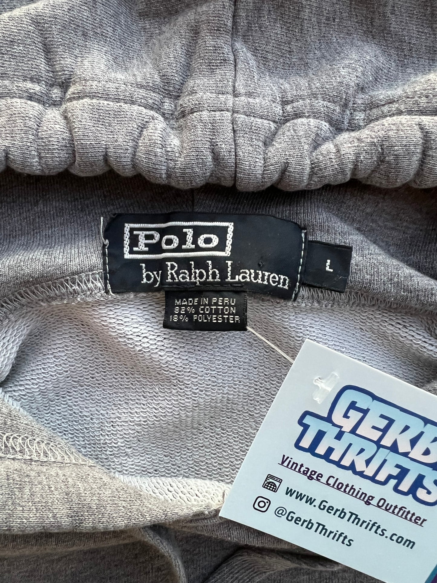 Vintage Polo Ralph Lauren USA Hoodie (L)