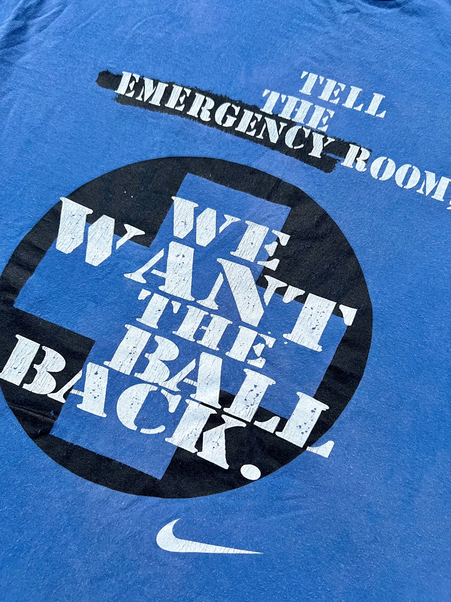 Late-80s/Early-90s Nike “Tell The Emergency Room” Tee (L)