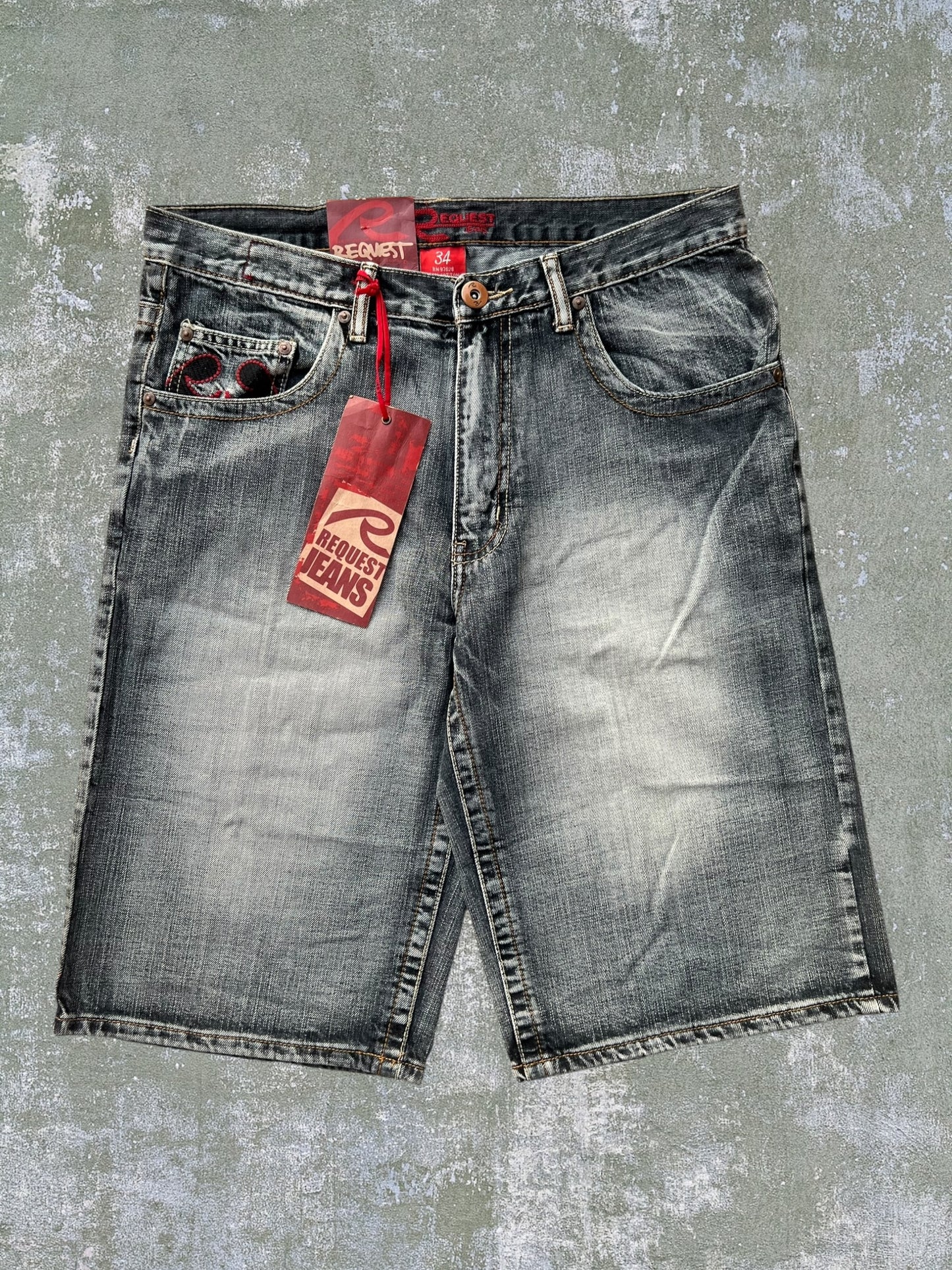 Early-2000s Request Jean Shorts (34) (New With Tags)