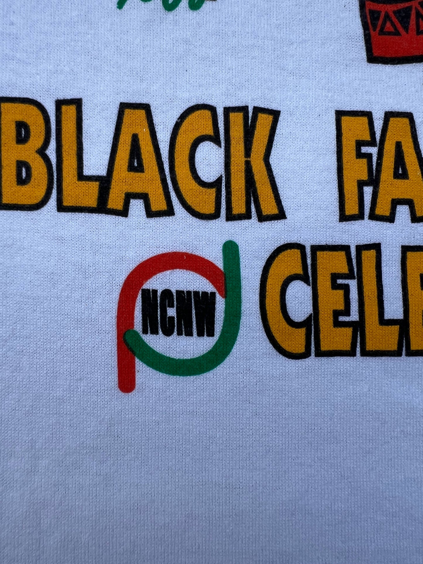 Early-90s “Black Family Reunion” NCNW Tee (L)