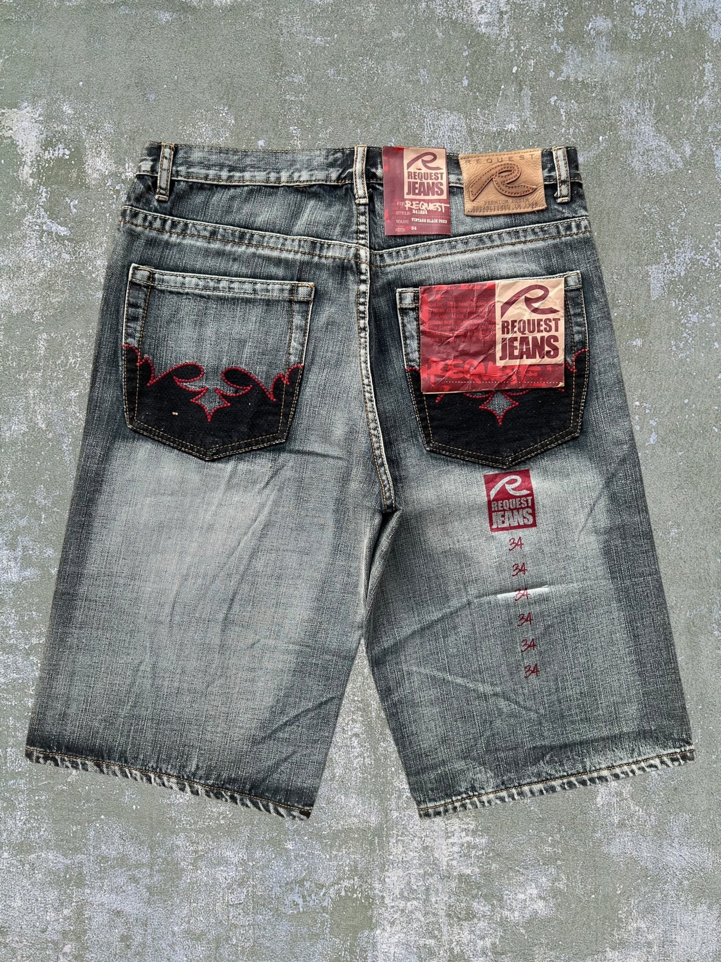 Early-2000s Request Jean Shorts (34) (New With Tags)