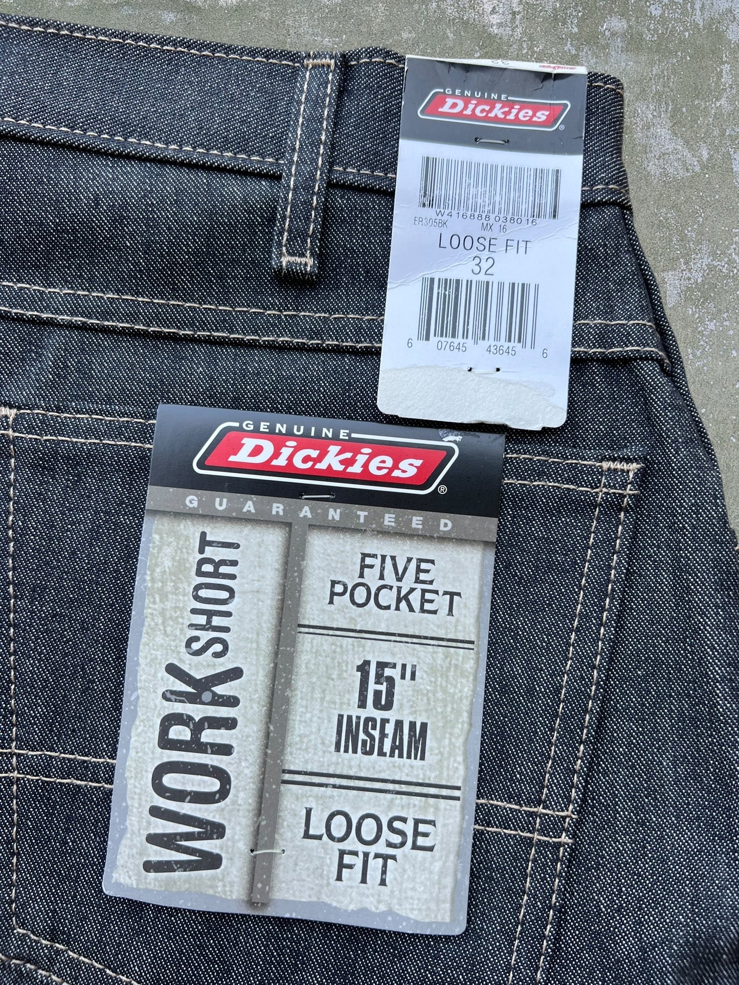2010 Dickies Carpenter Jean Shorts (32) (New With Tags)