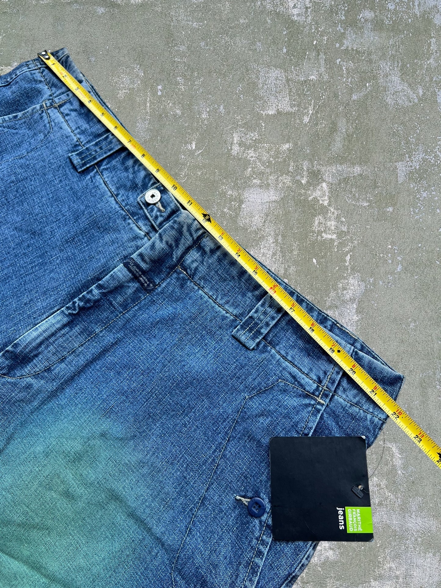 Early-2000s Marithe Francois Girbaud Jean Shorts (42) (New With Tags)