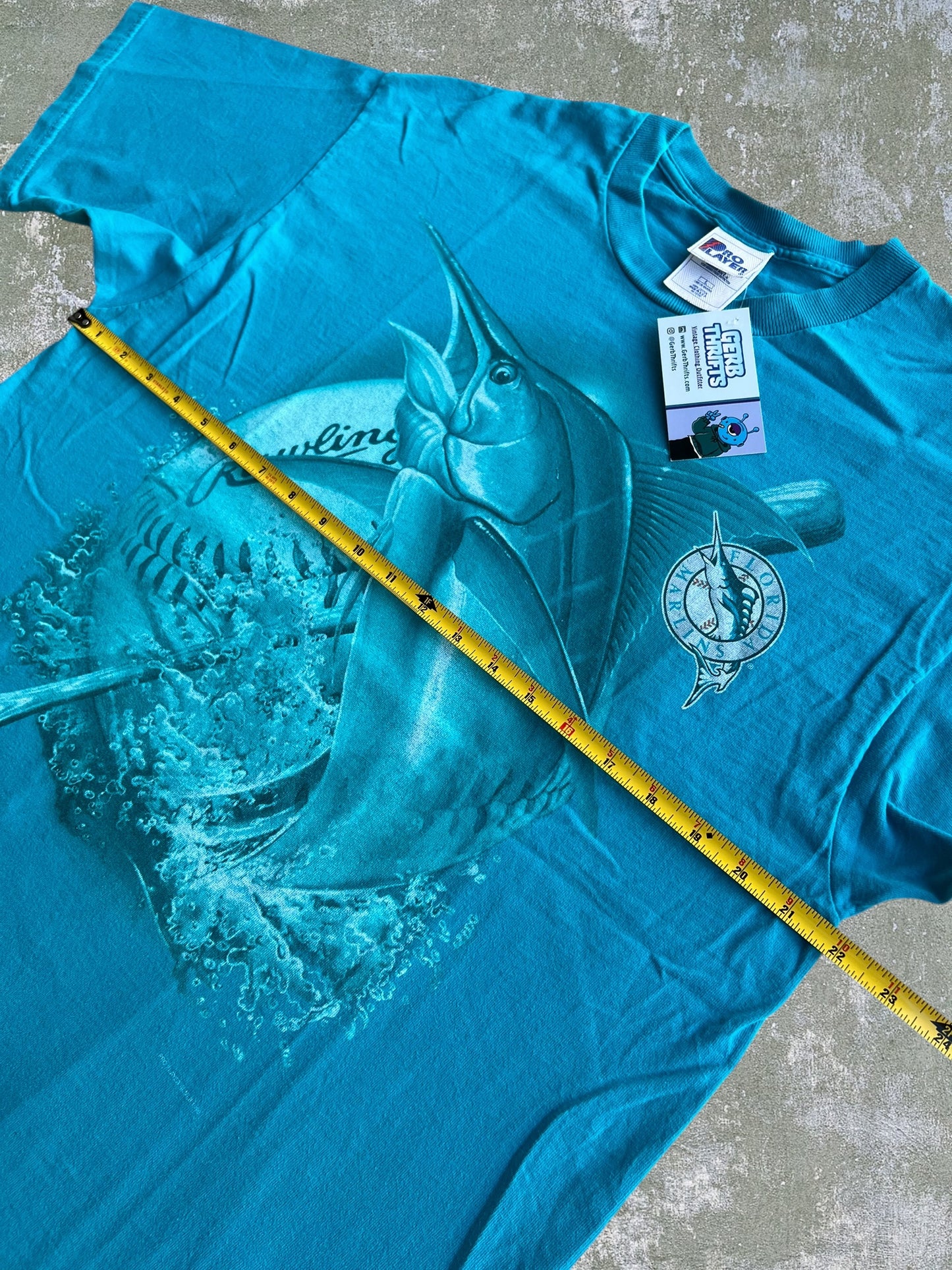 ‘90s Pro Player Florida Marlins Tee (L)