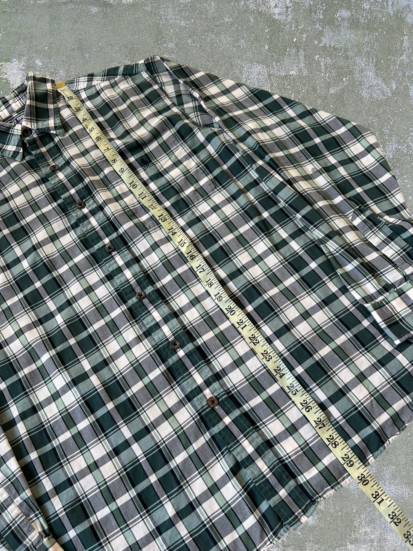 Early-2000s Polo Sportsman Ralph Lauren Flannel Shirt (M)