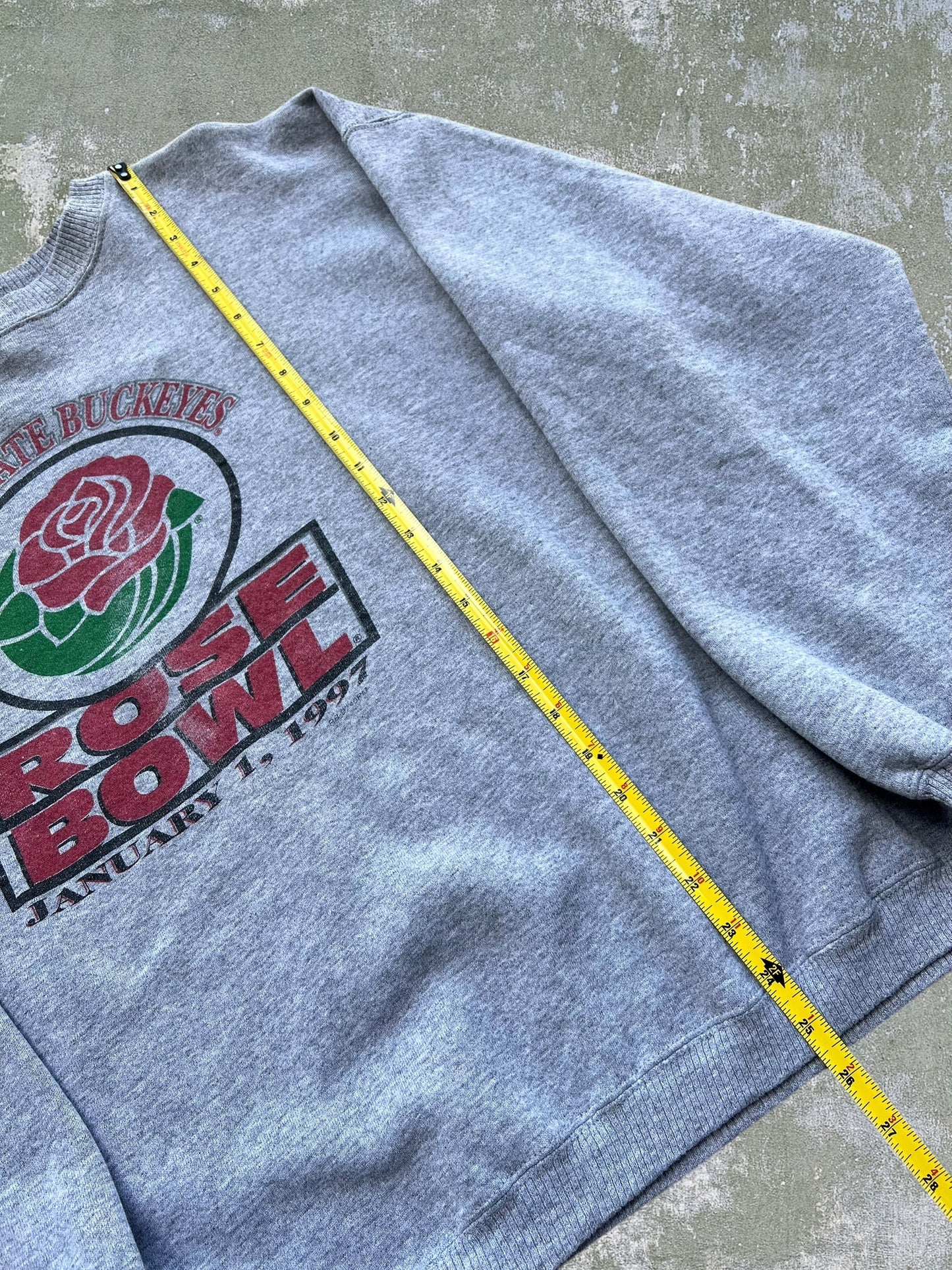 1997 Ohio State Buckeyes Rose Bowl Crewneck (L)