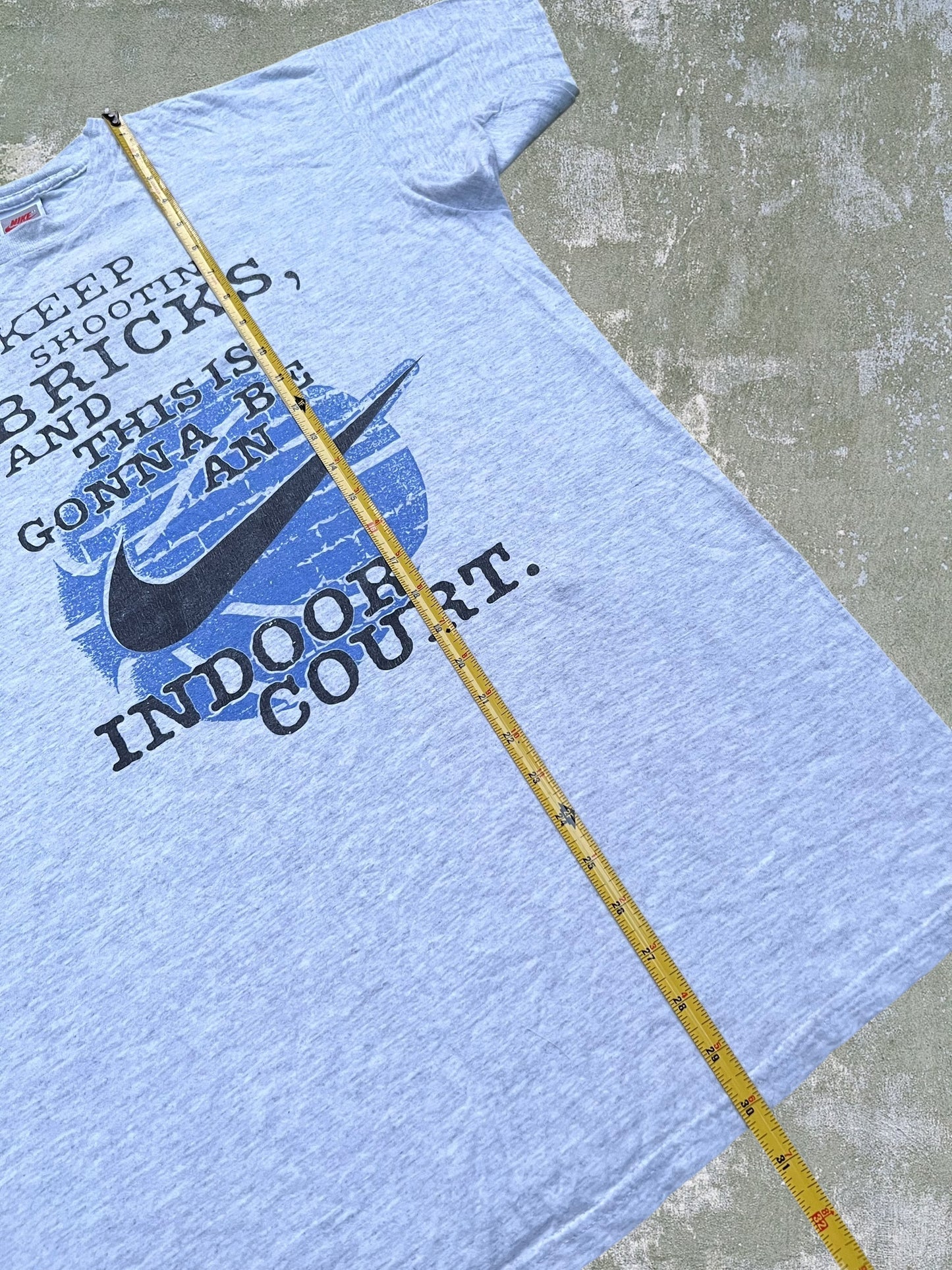Late-80s/Early-90s Nike “Keep Shootin’ Bricks” Tee (L)