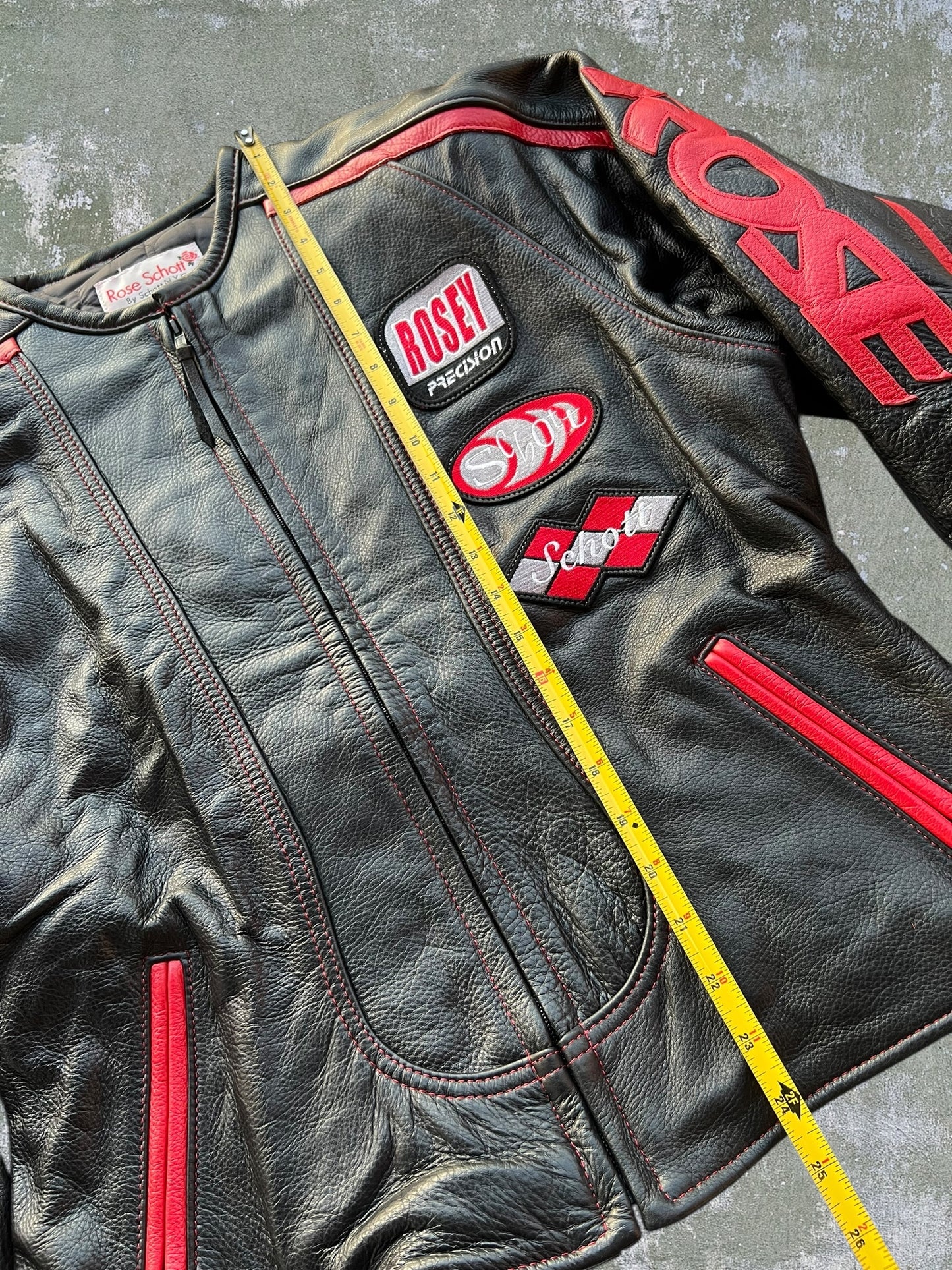 Late-90s/Early-2000s Rose Schott Leather Jacket (Women’s L) (New With Tags)