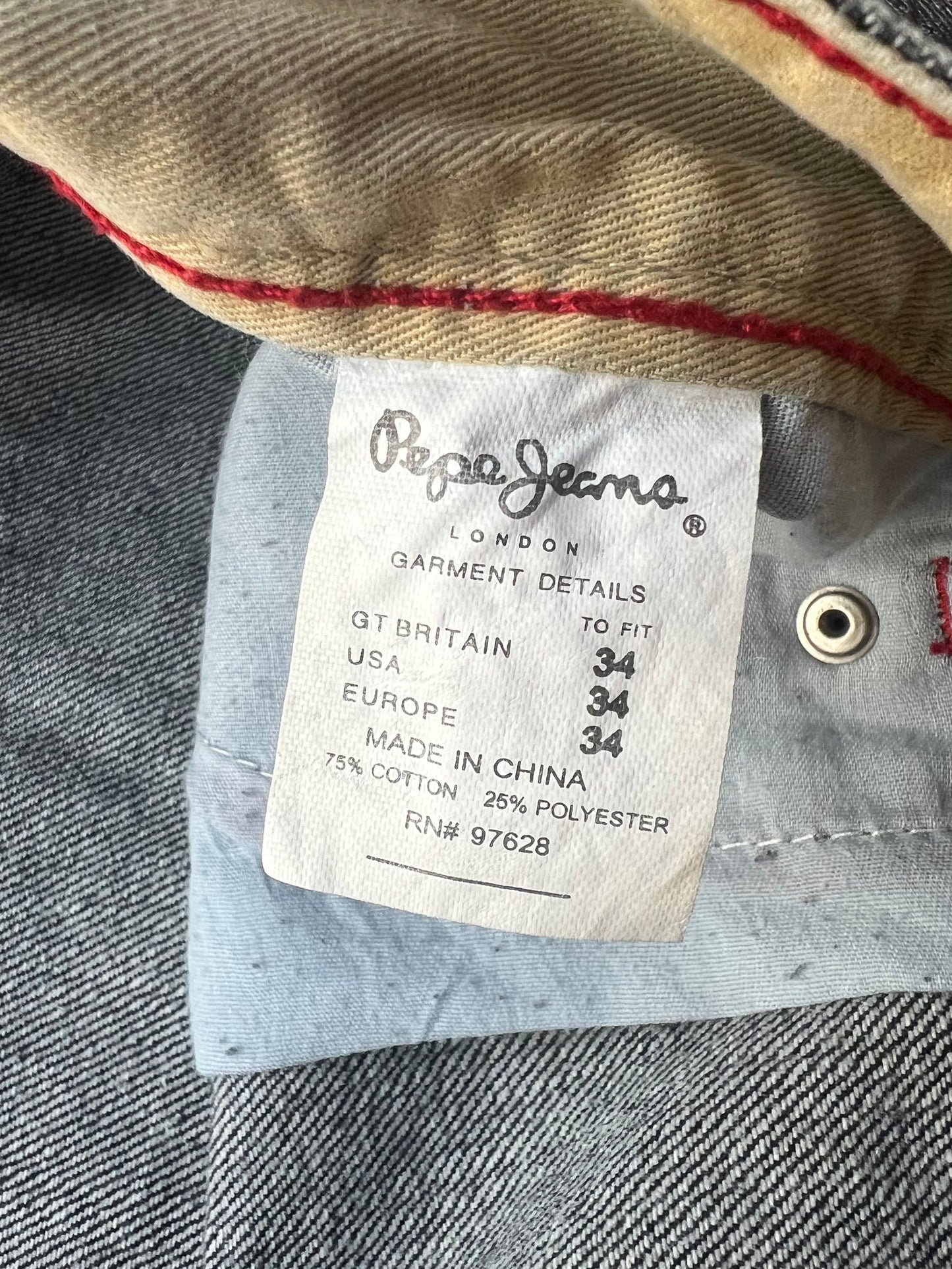Early-2000s Pepe Jean Shorts (34) (New With Tags)