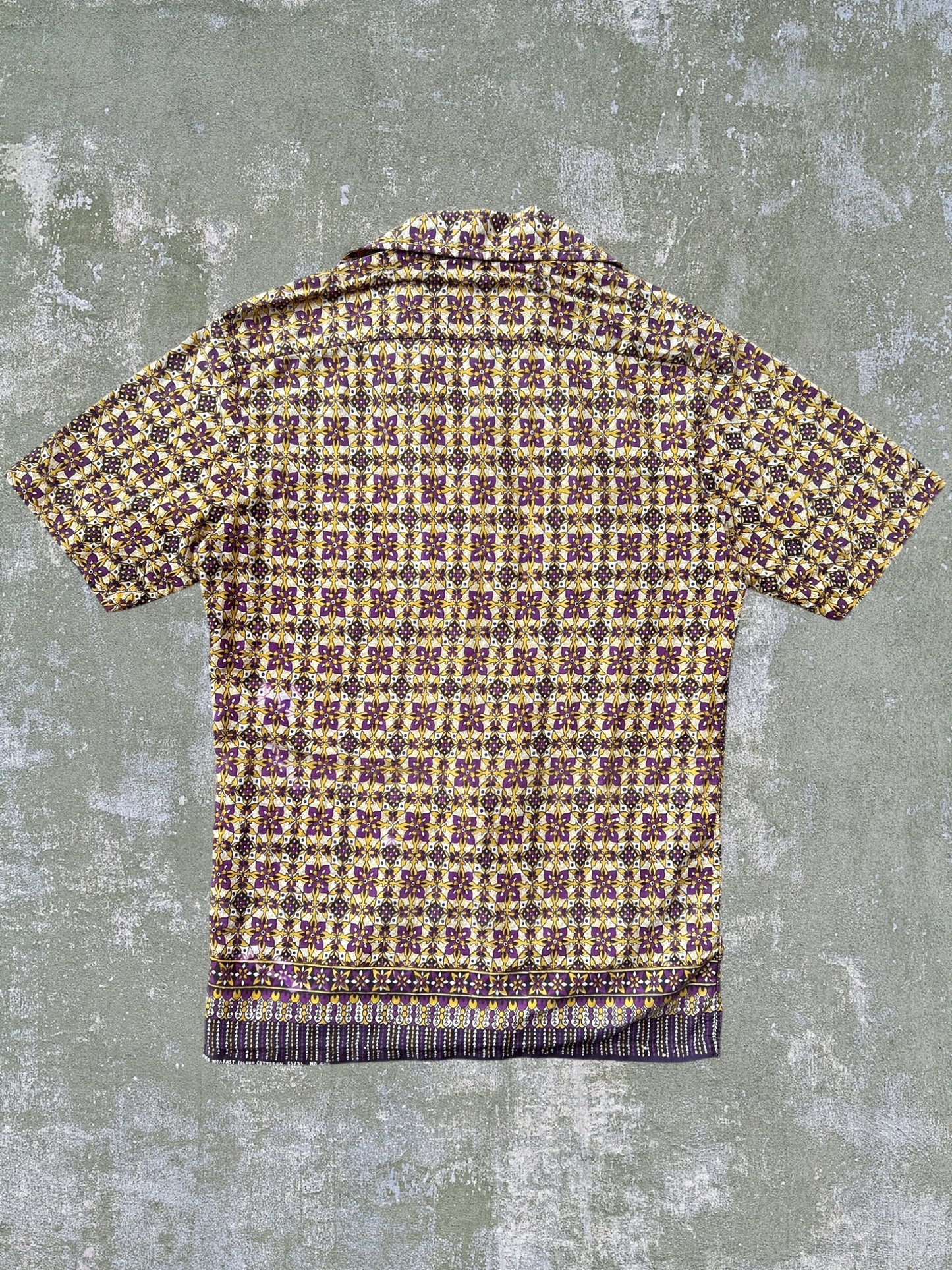 Vintage Cotton Loop Collar Shirt (M)