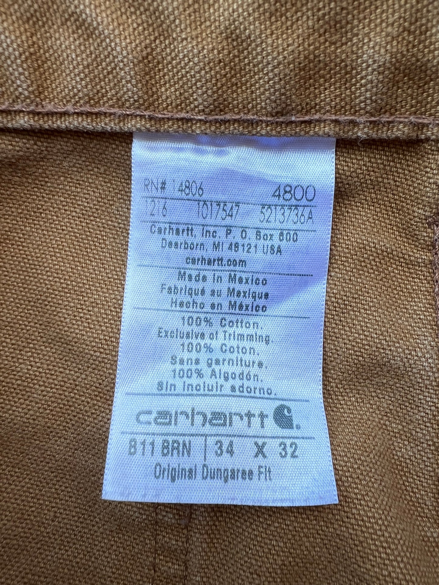 Vintage Carhartt Carpenter Pants (34x32)