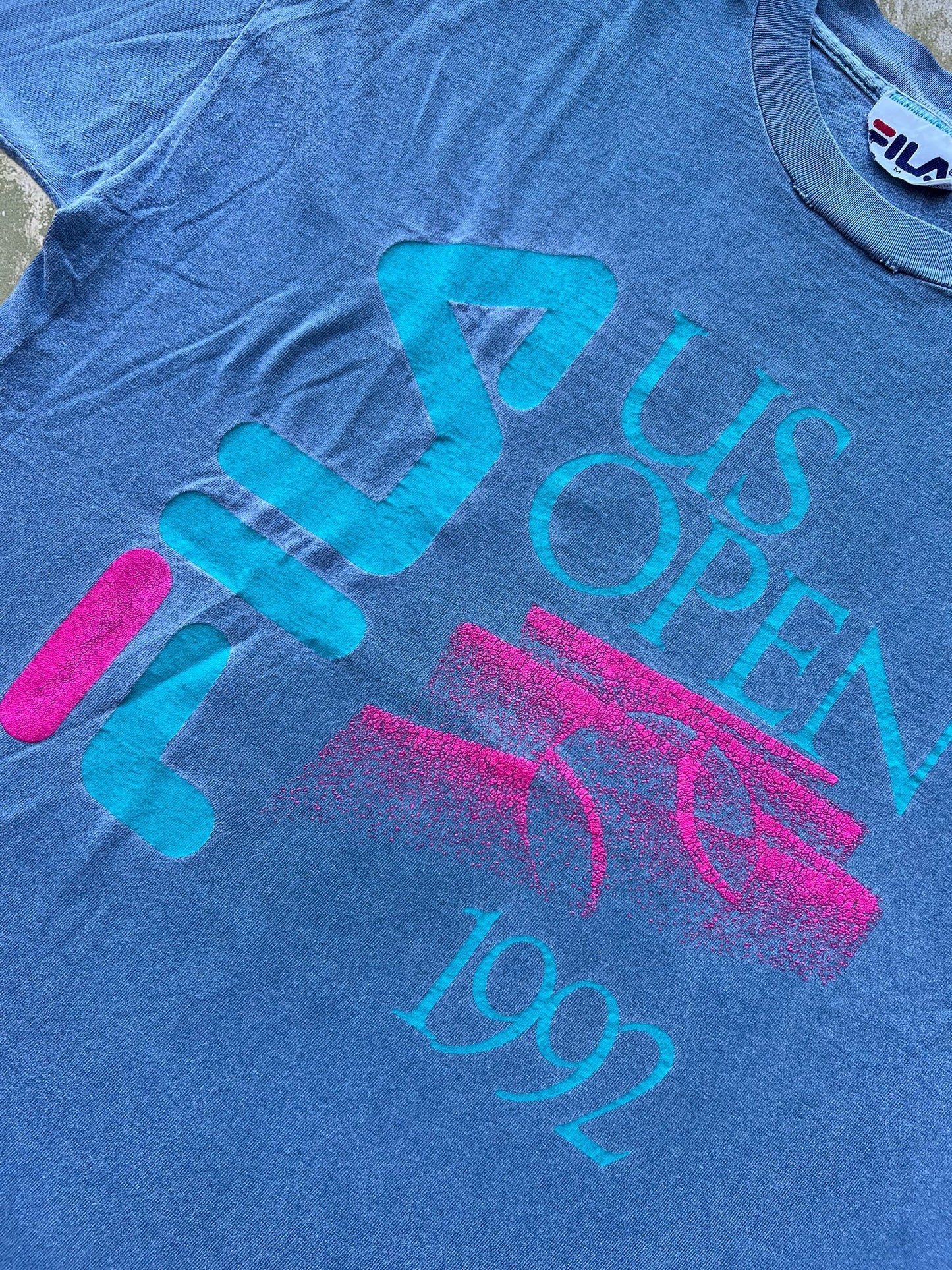 1992 Fila US Open Tennis Tee (XL)