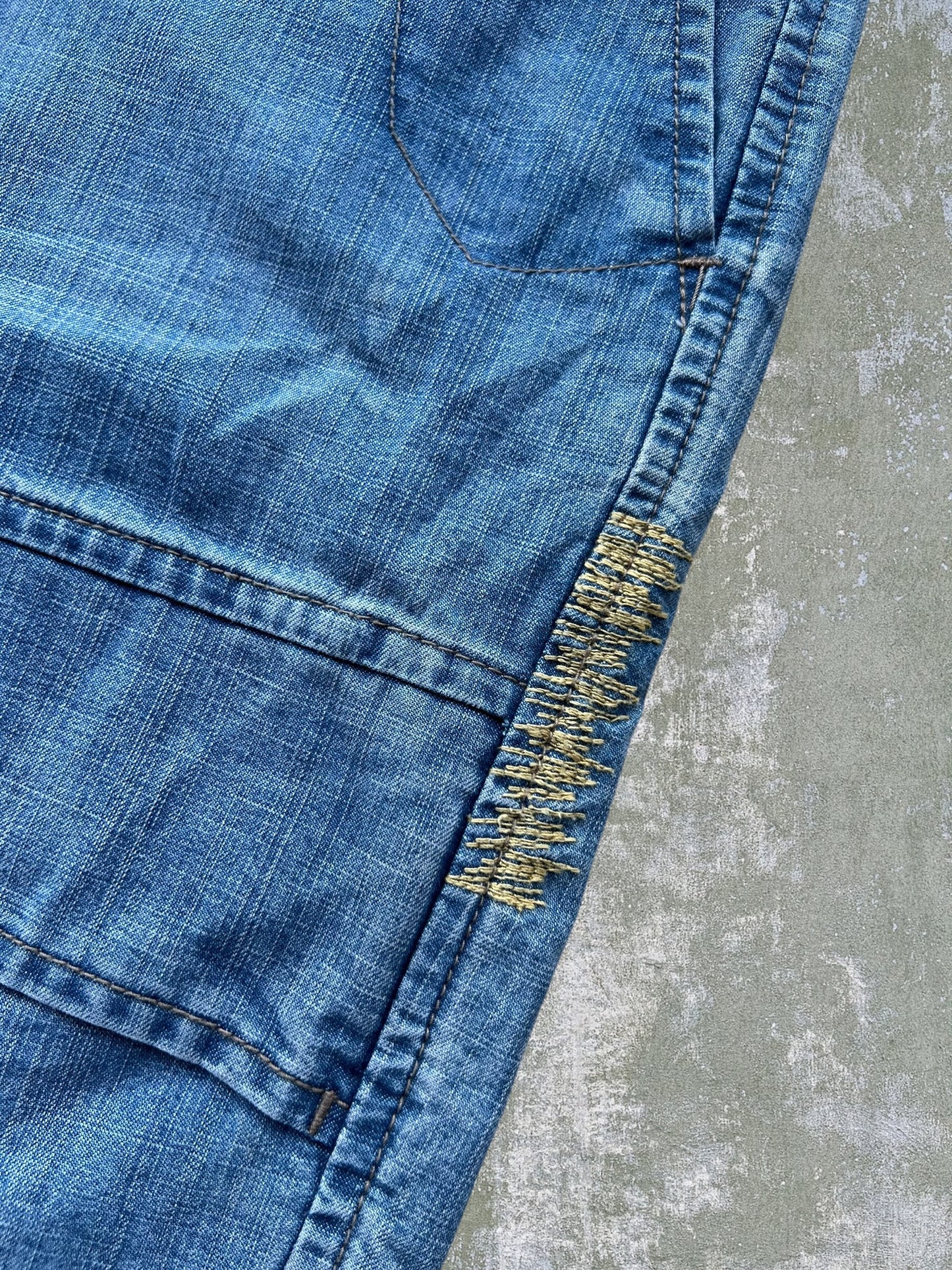 Early-2000s Marithe Francois Girbaud Jean Shorts (40) (New With Tags)