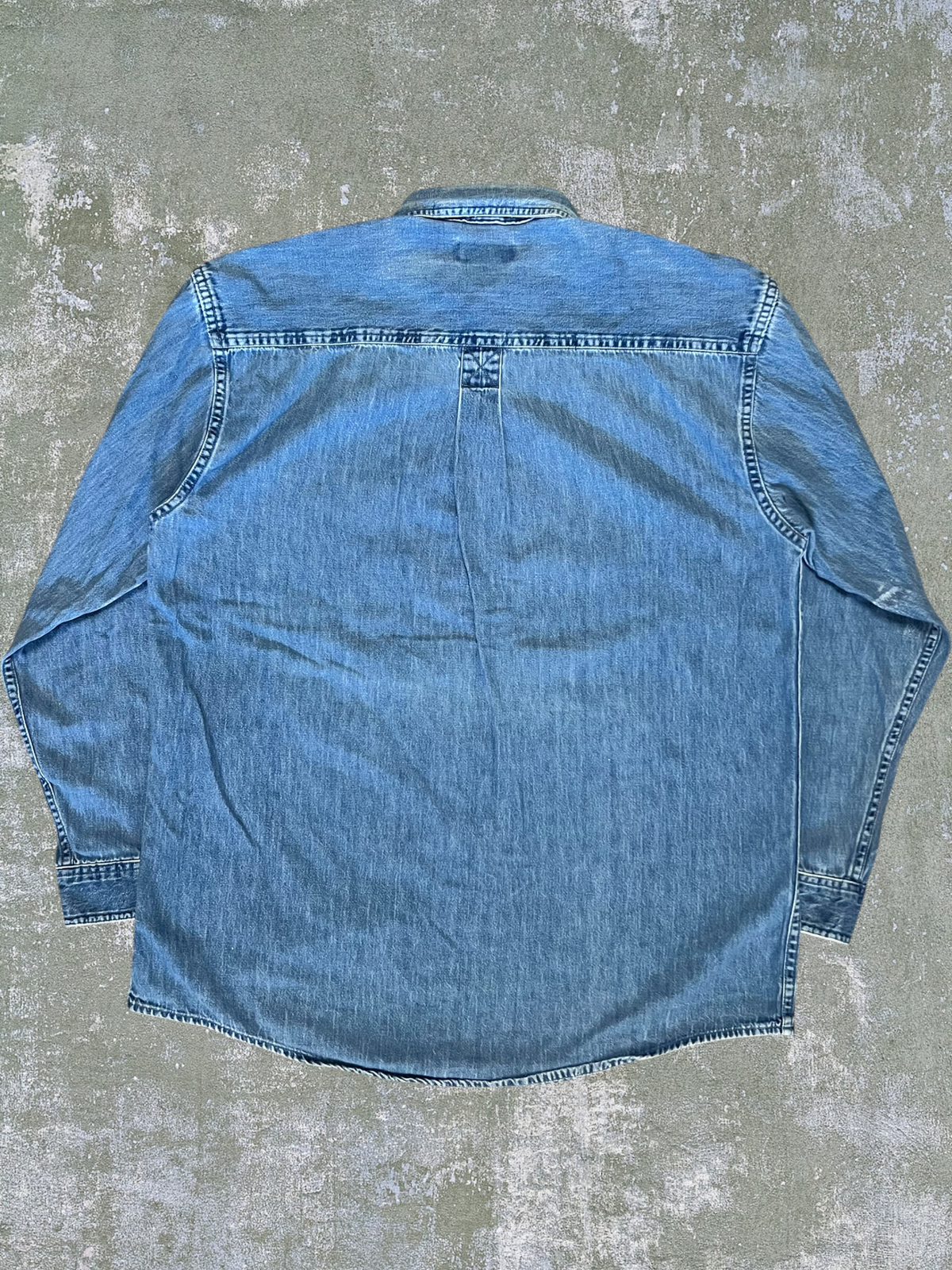 ‘90s LL Bean Denim Shirt (L)