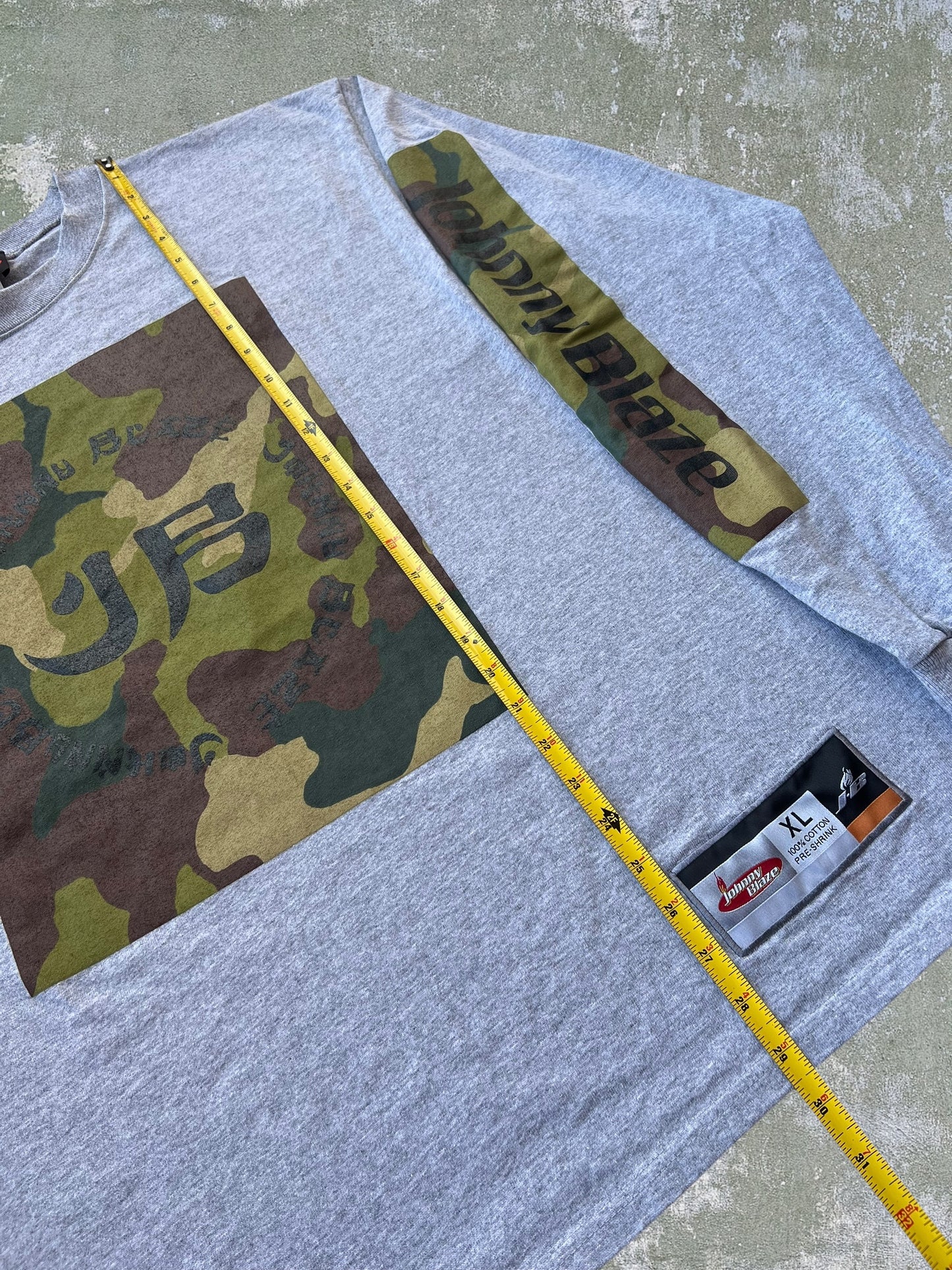 Late-90s/Early-2000s Johnny Blaze Long Sleeve Tee (XL)