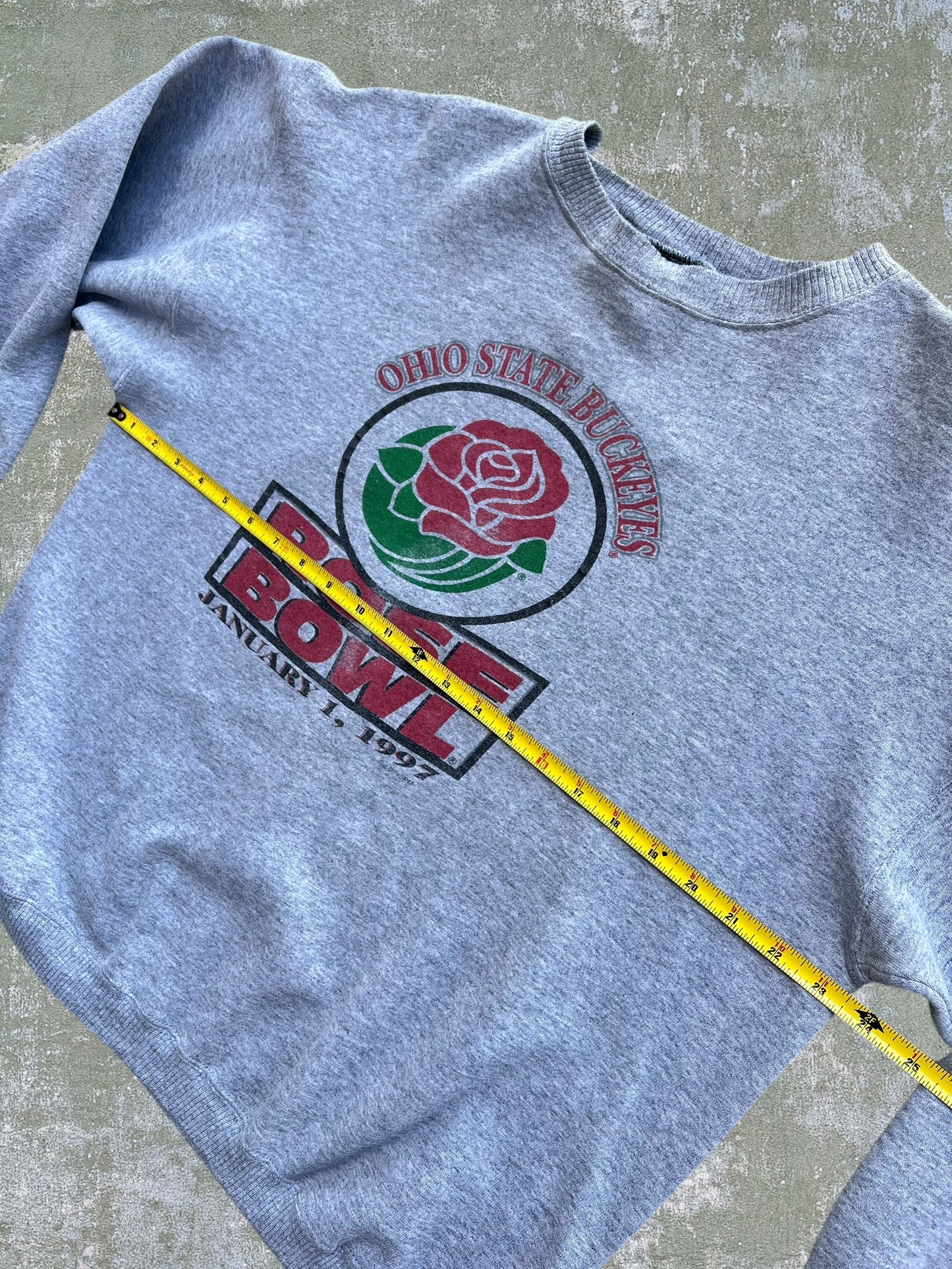 1997 Ohio State Buckeyes Rose Bowl Crewneck (L)