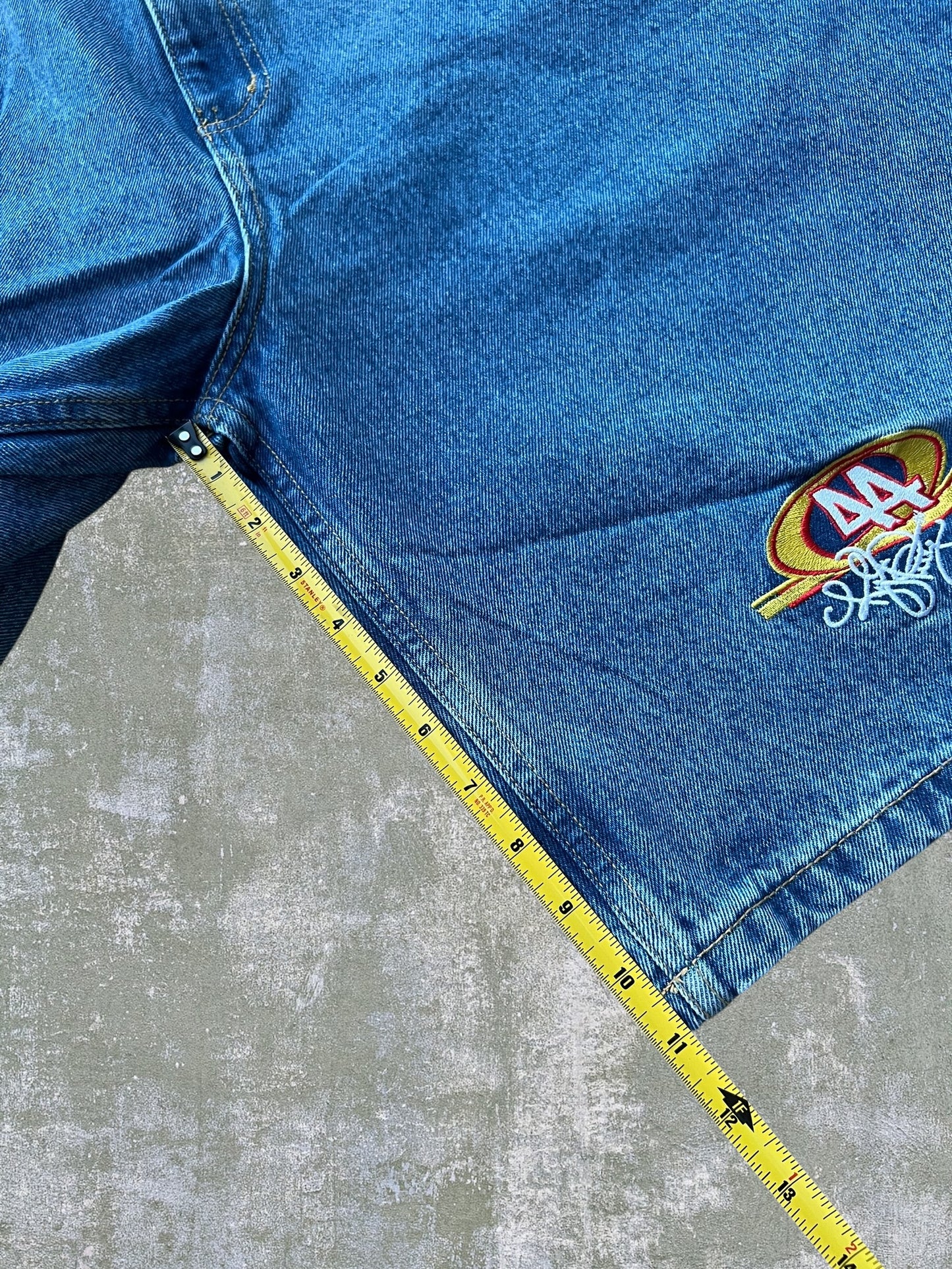 Late-90s/Early-2000s JH Hot Wheels Racing Jean Shorts (42) (New With Tags)