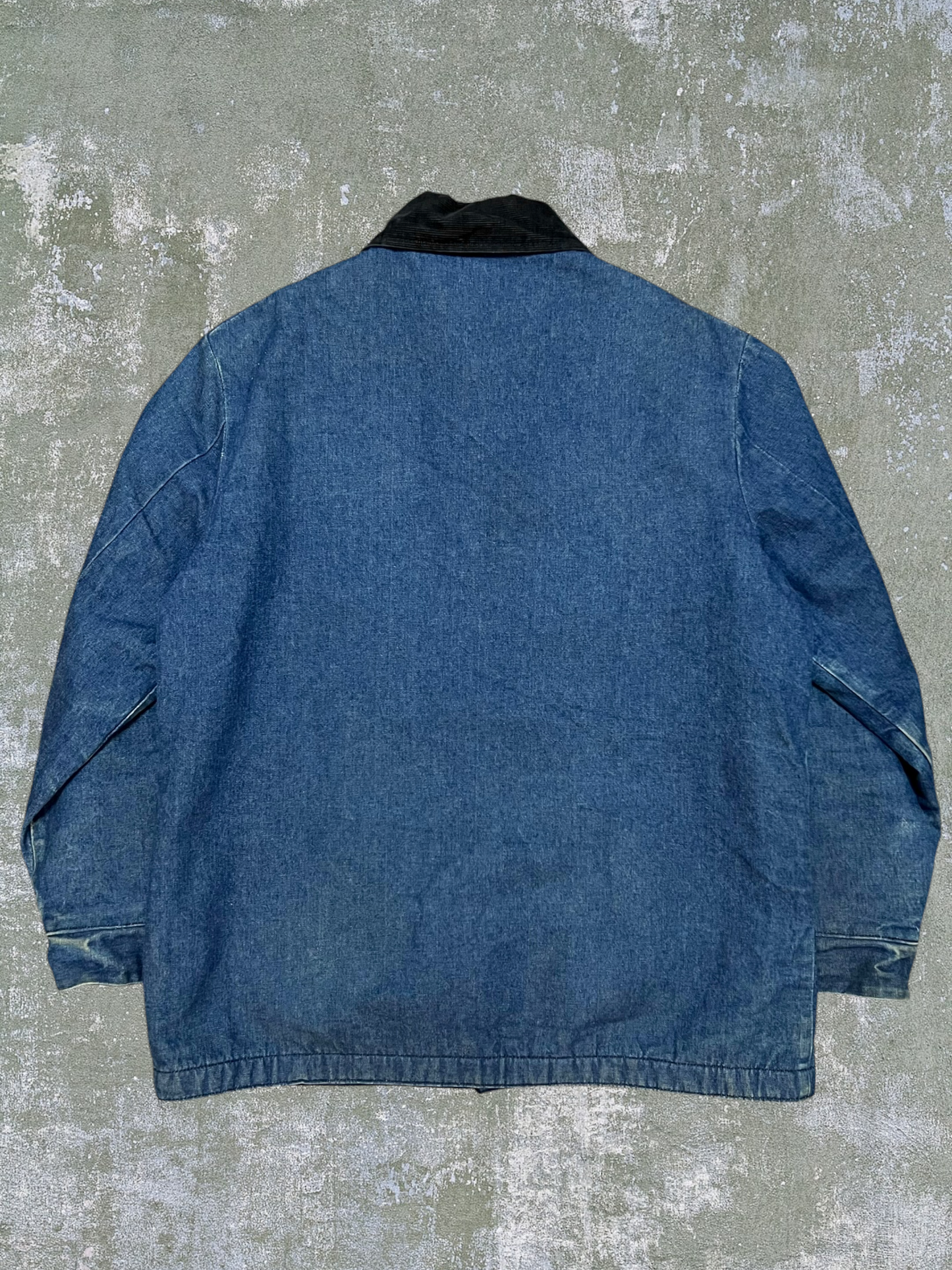‘80s Wrangler Big Ben Flannel Lined Denim Chore Jacket (L)