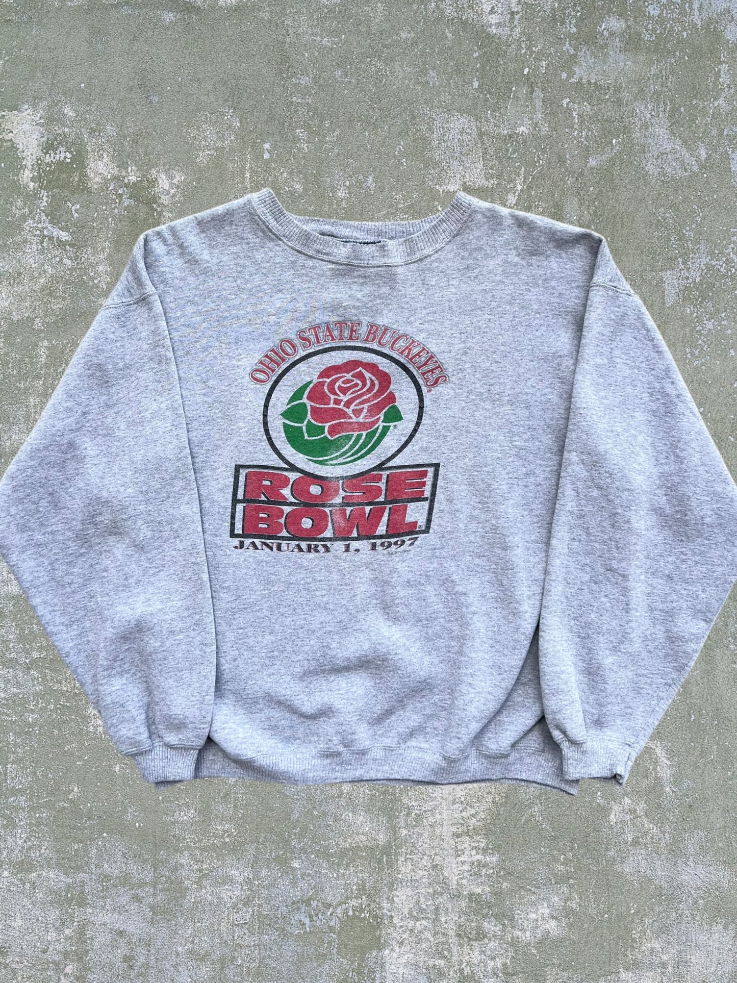 1997 Ohio State Buckeyes Rose Bowl Crewneck (L)
