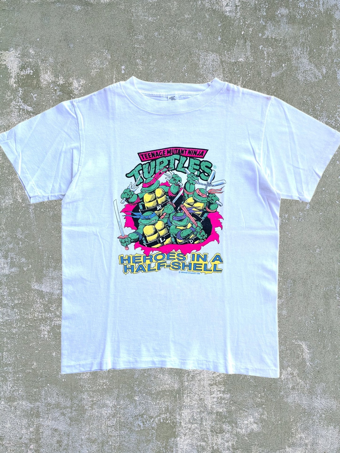 1990 Teenage Mutant Ninja Turtles Tee (S)